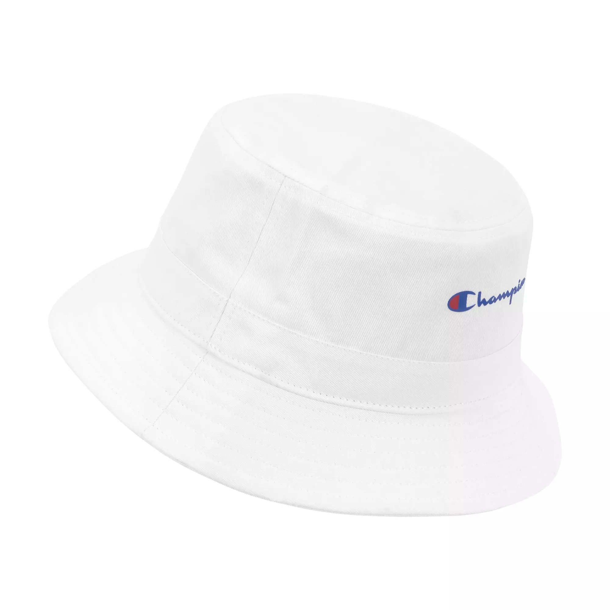 Champion Unisex Script Bucket Hat - WHITE