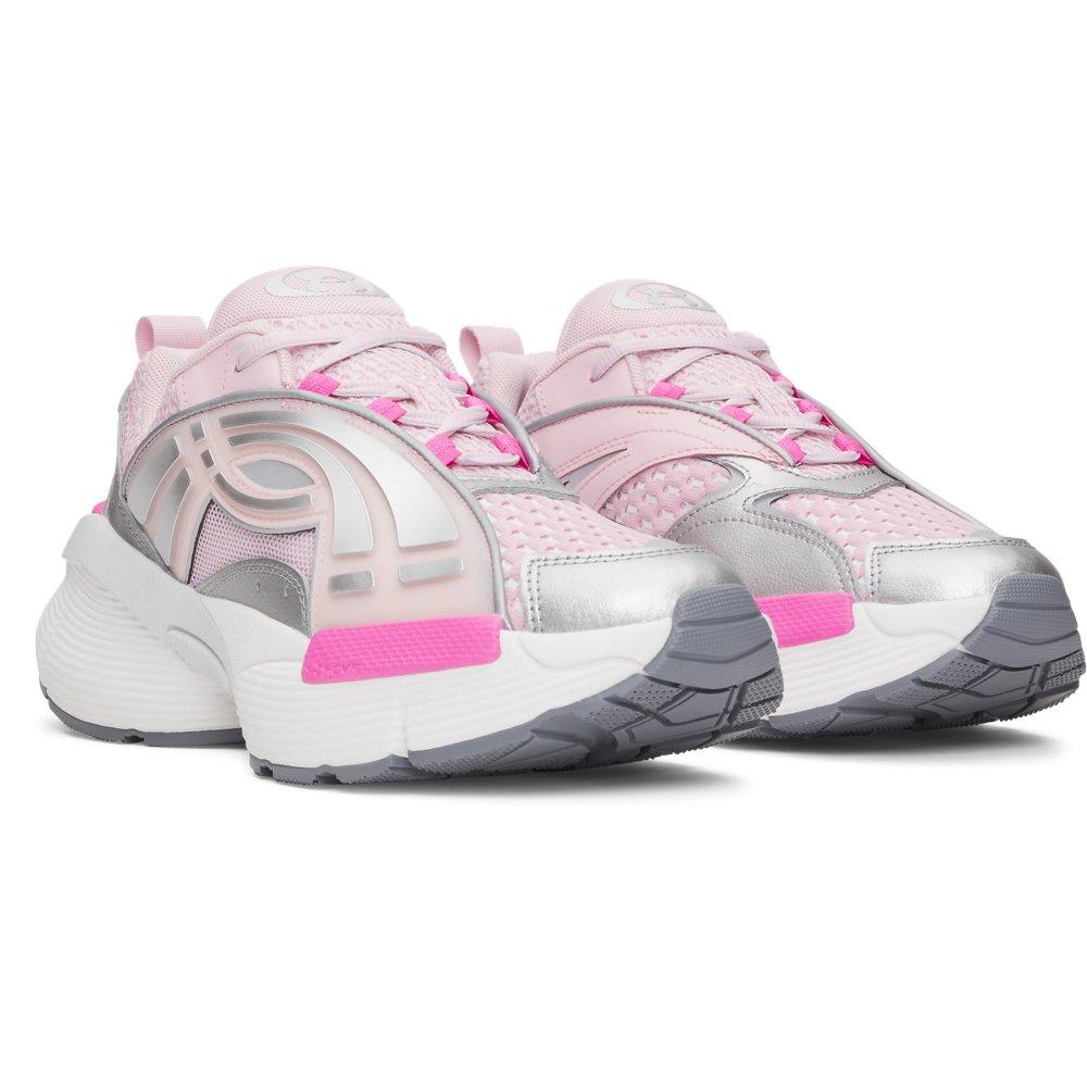 Under Armour Arc 96 "Prime Pink/Metallic Silver/Rebel Pink" Unisex Shoe - PINK/SILVER/PINK Thumbnail View 3