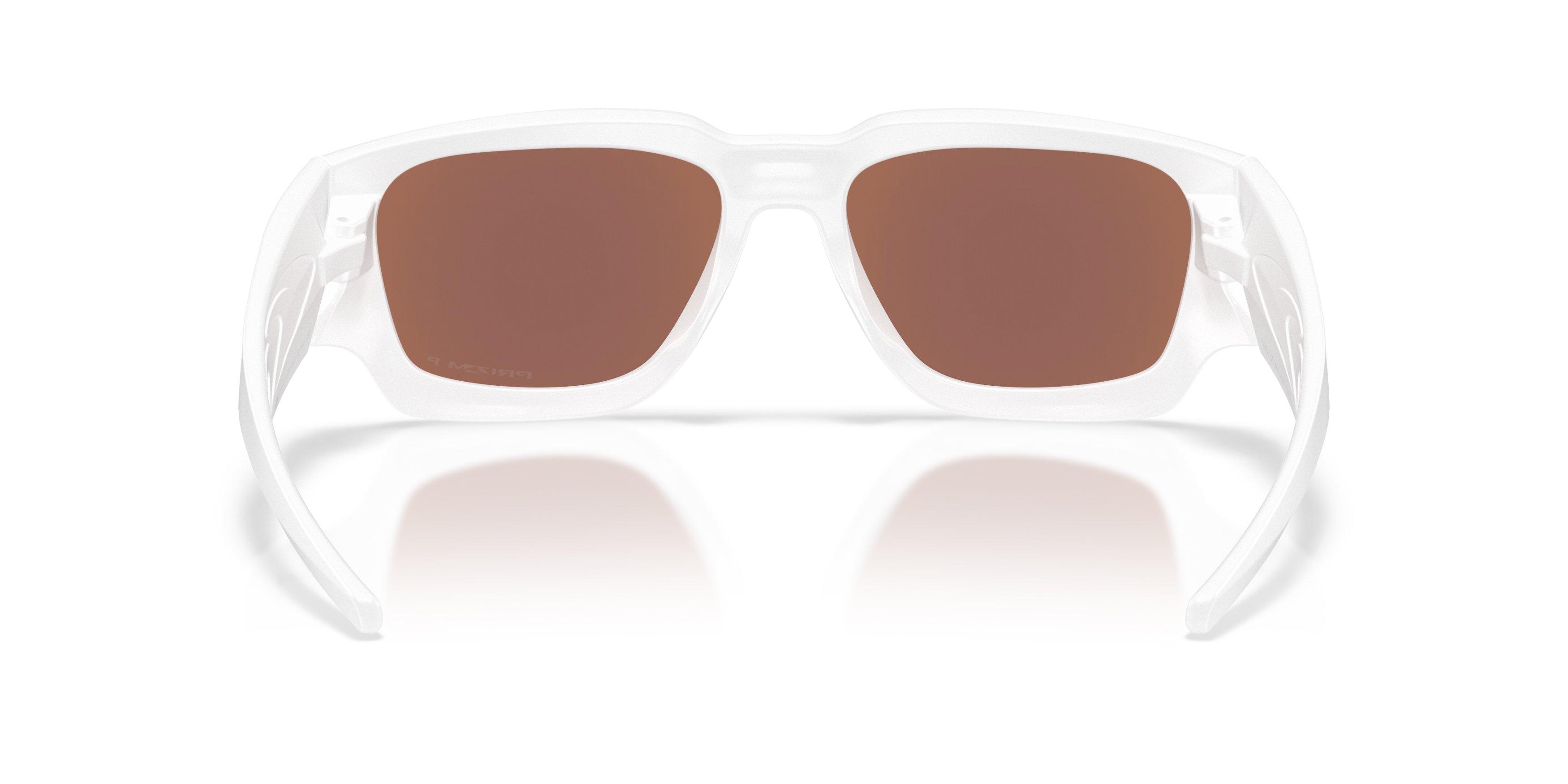 Oakley Instagator Prizm Deep Water Polarized Sunglasses &ndash; Matte White - WHITE/BLUE Thumbnail View 3