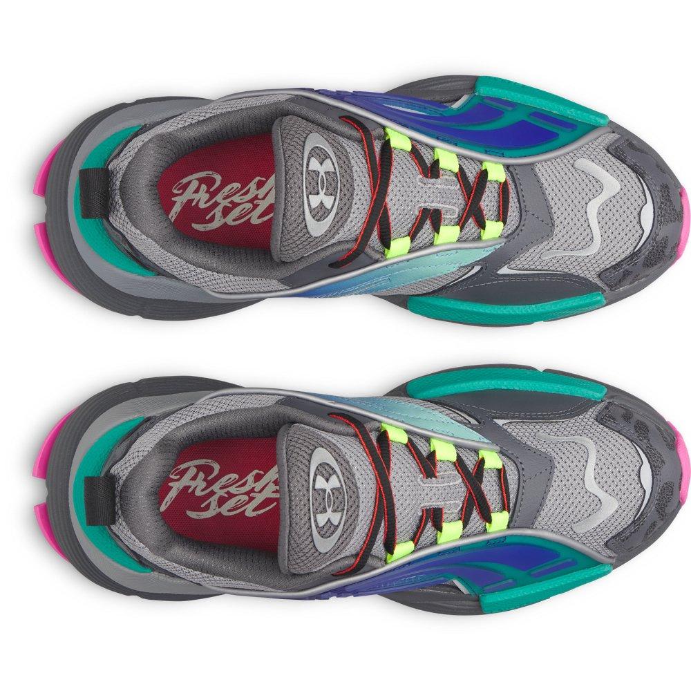 Under Armour Icon 96 Fresh Start "Steel/Castlerock/Team Royal" Unisex Shoe - STEEL/CASTLEROCK/ROYAL Thumbnail View 4