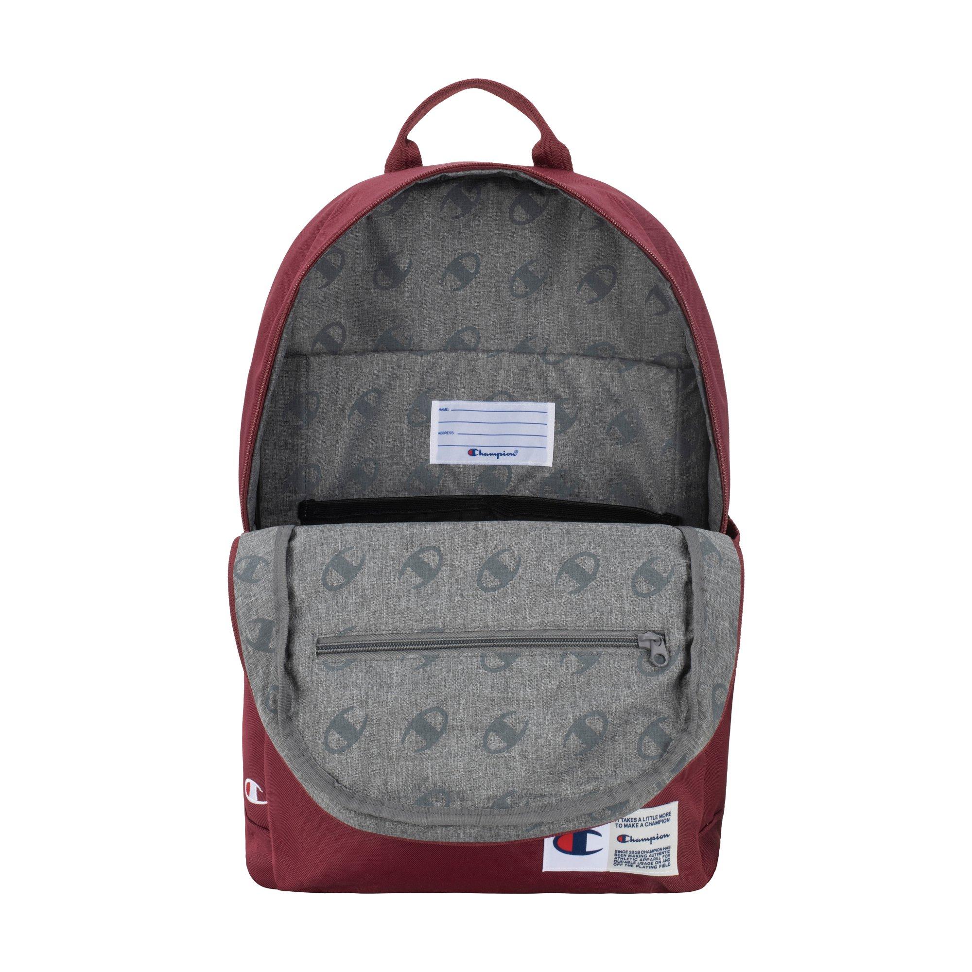 Champion Unisex Lifeline Backpack - BURGUNDY Thumbnail View 4