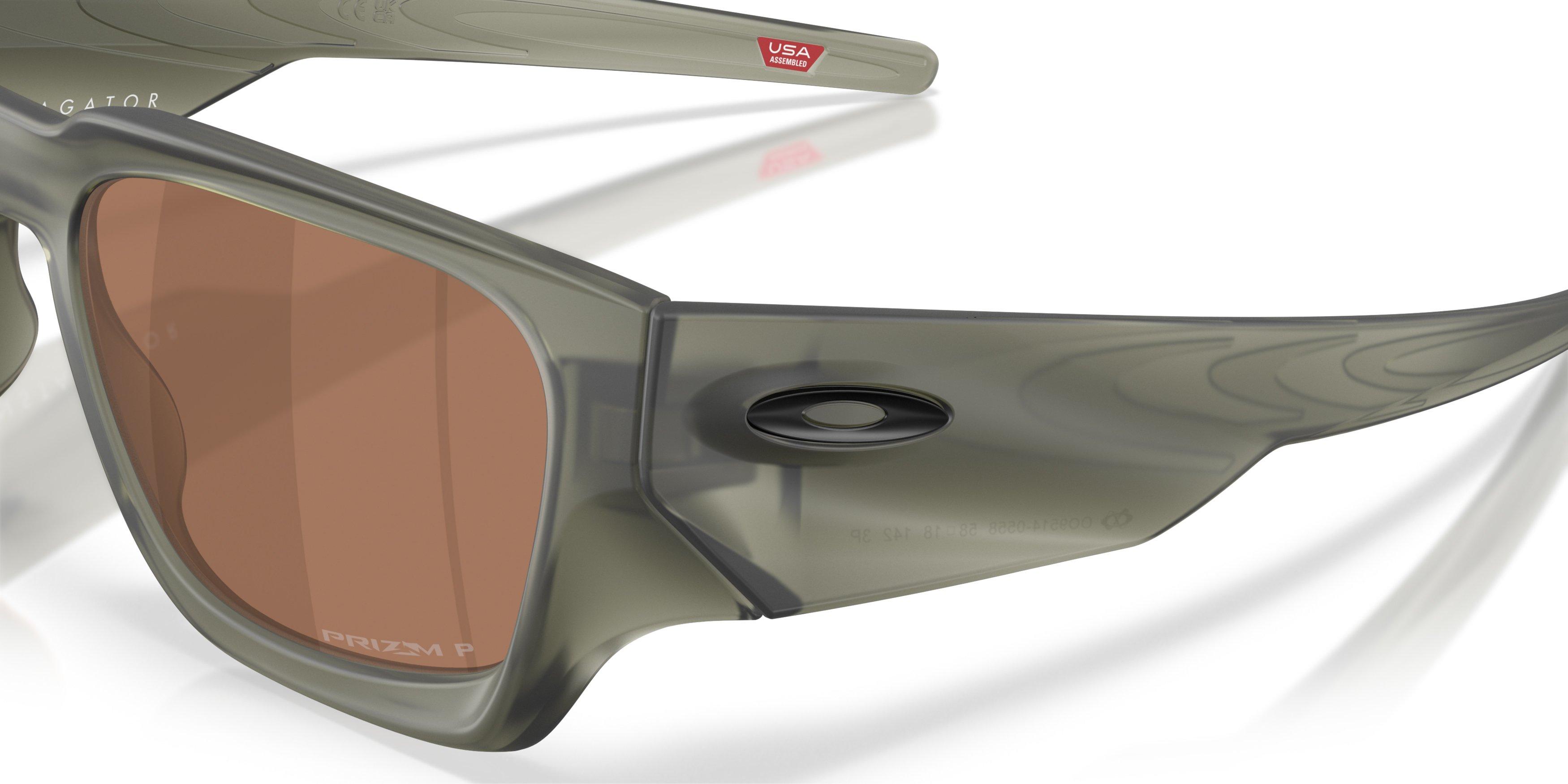 Oakley Instagator Prizm Tungsten Polarized Sunglasses &ndash; Matte Olive Ink - OLIVE Thumbnail View 4