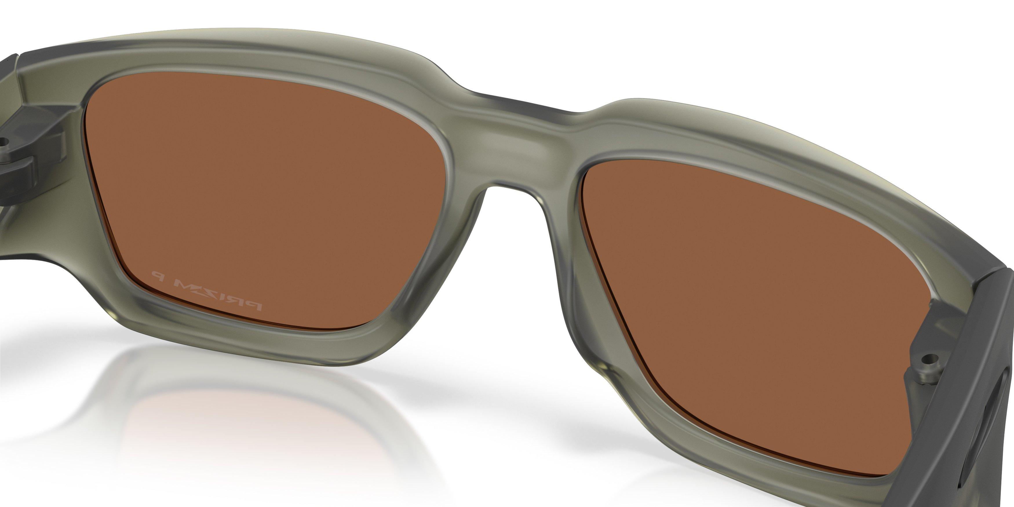 Oakley Instagator Prizm Tungsten Polarized Sunglasses &ndash; Matte Olive Ink - OLIVE Thumbnail View 5