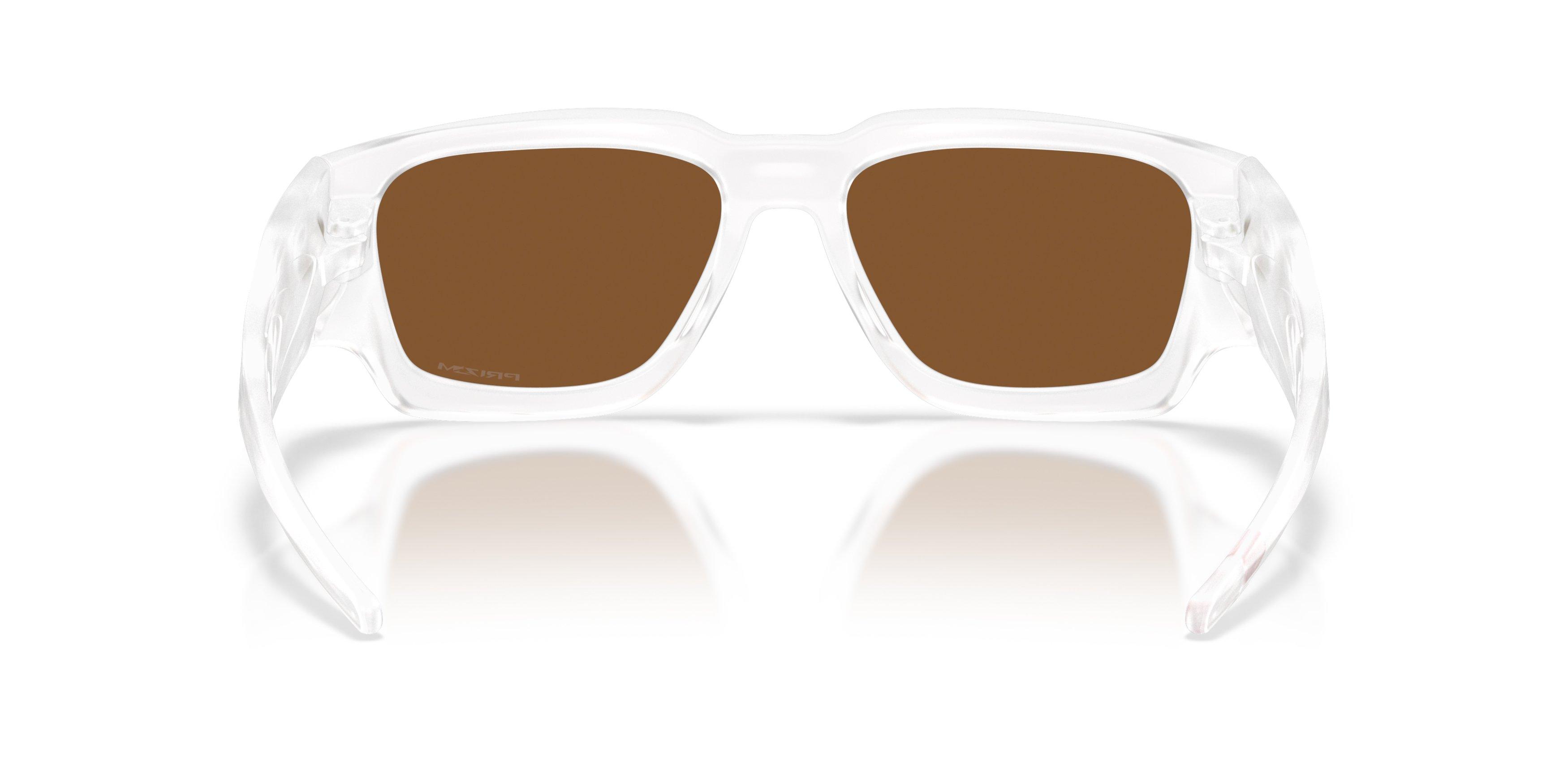 Oakley Instagator Prizm Violet Sunglasses &ndash; Matte Clear - PURPLE Thumbnail View 3