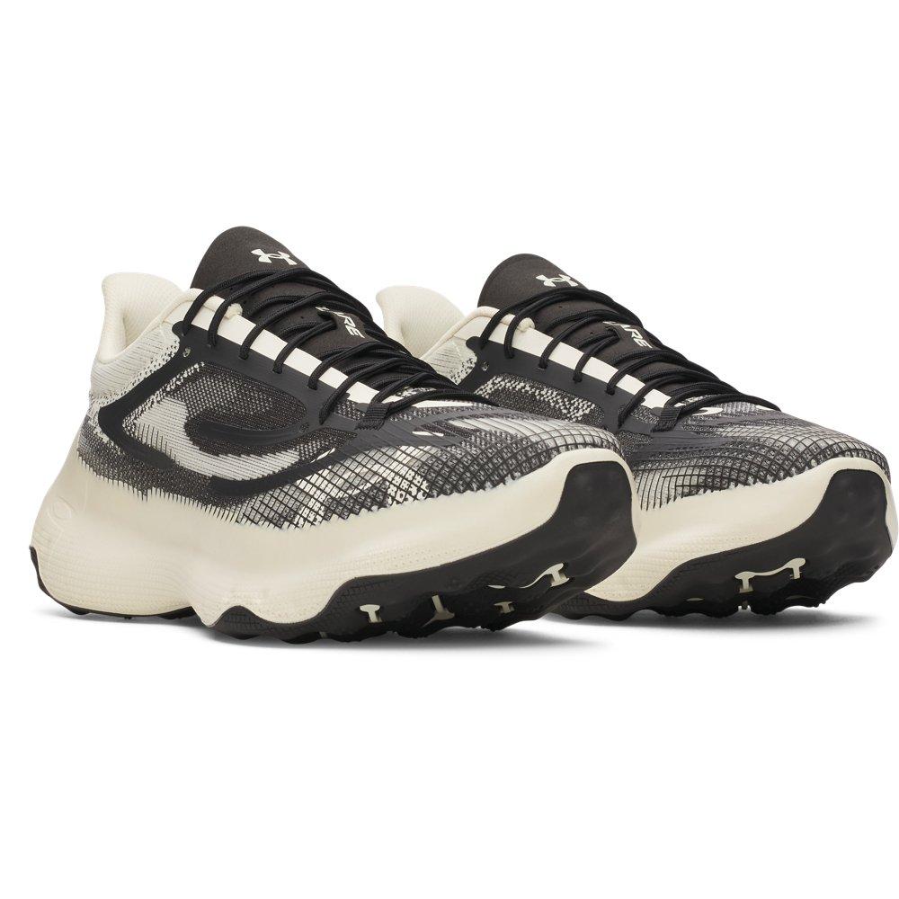 Under Armour Flare "Winter White/Black" Unisex Shoe - WHITE/BLACK