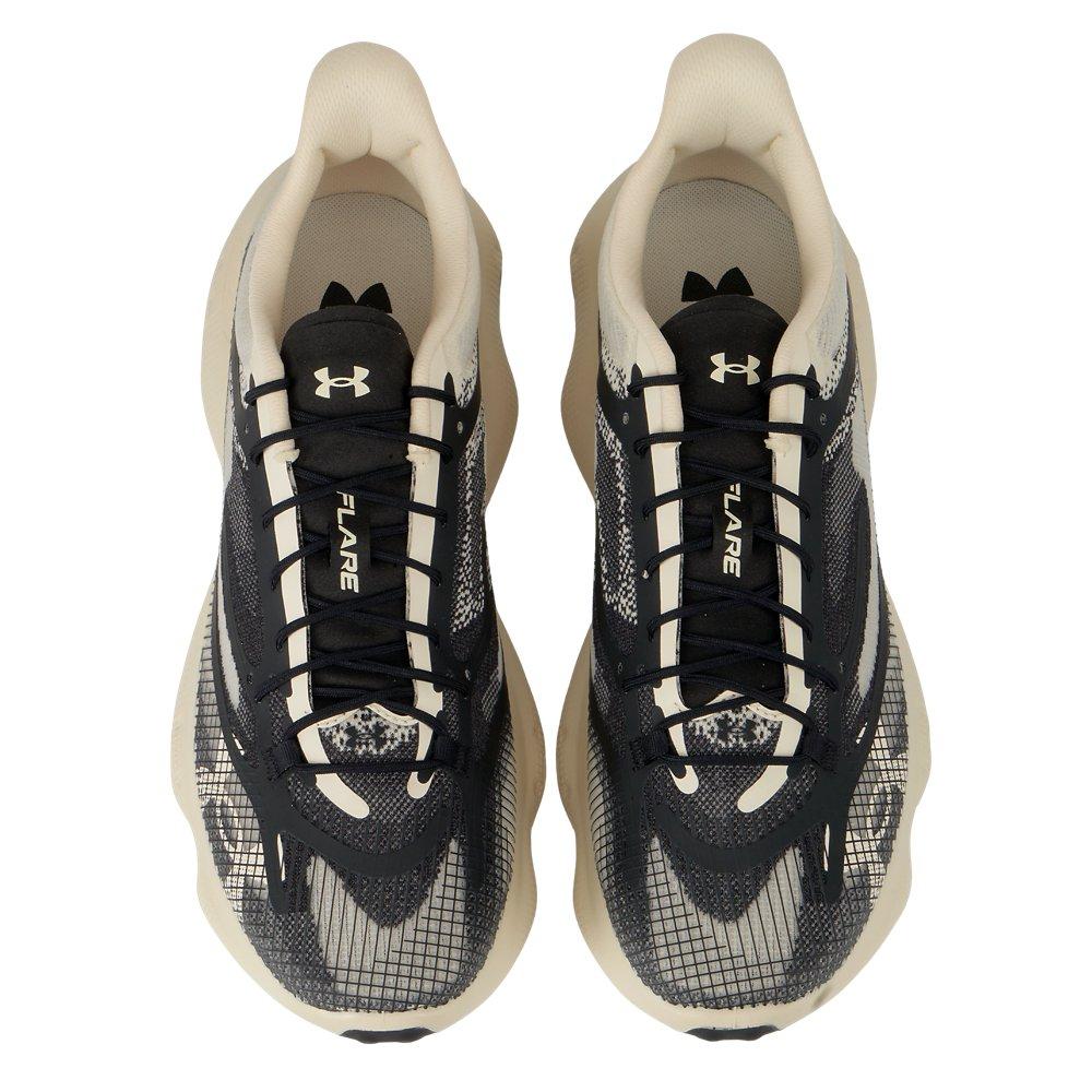 Under Armour Flare "Winter White/Black" Unisex Shoe - WHITE/BLACK