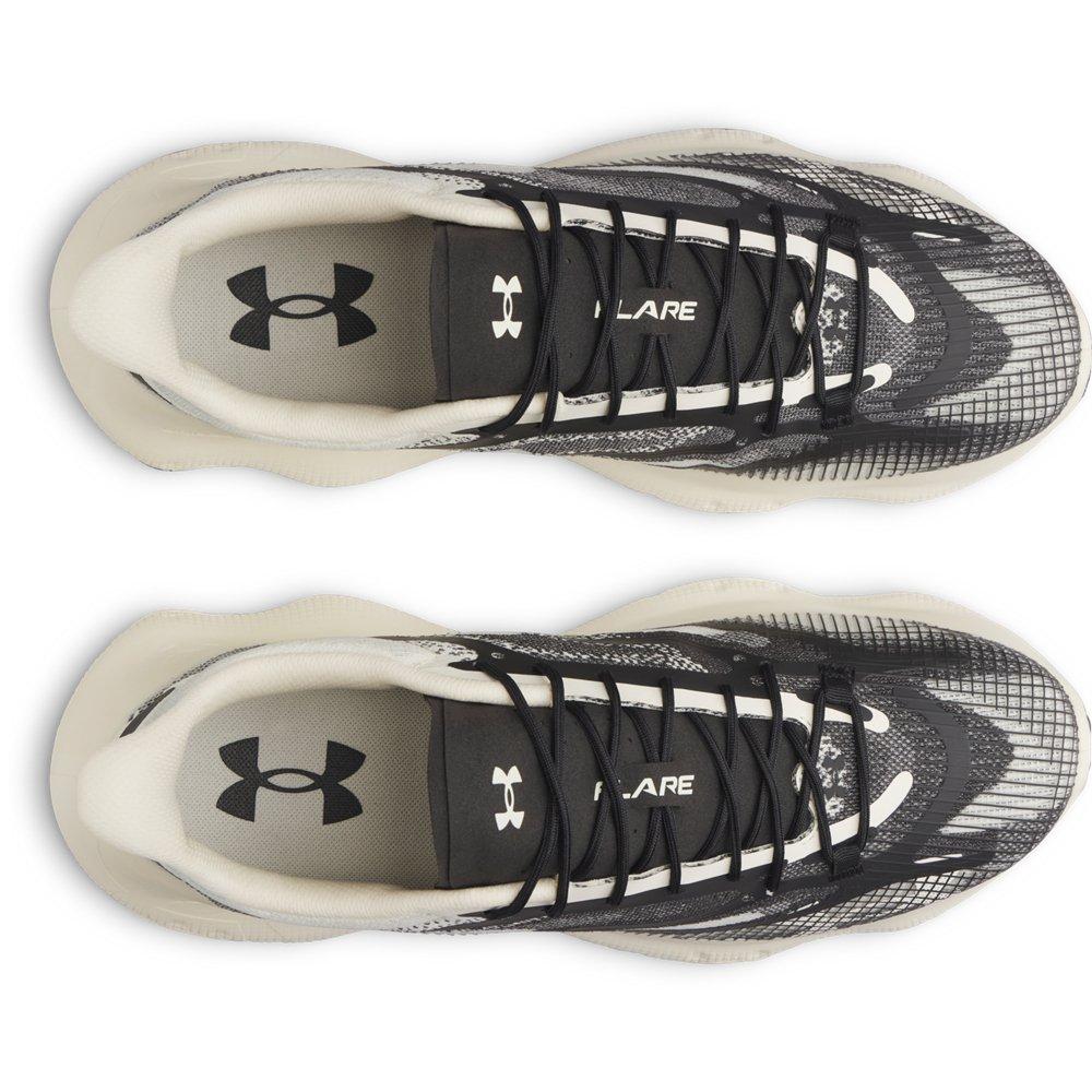 Under Armour Flare "Winter White/Black" Unisex Shoe - WHITE/BLACK