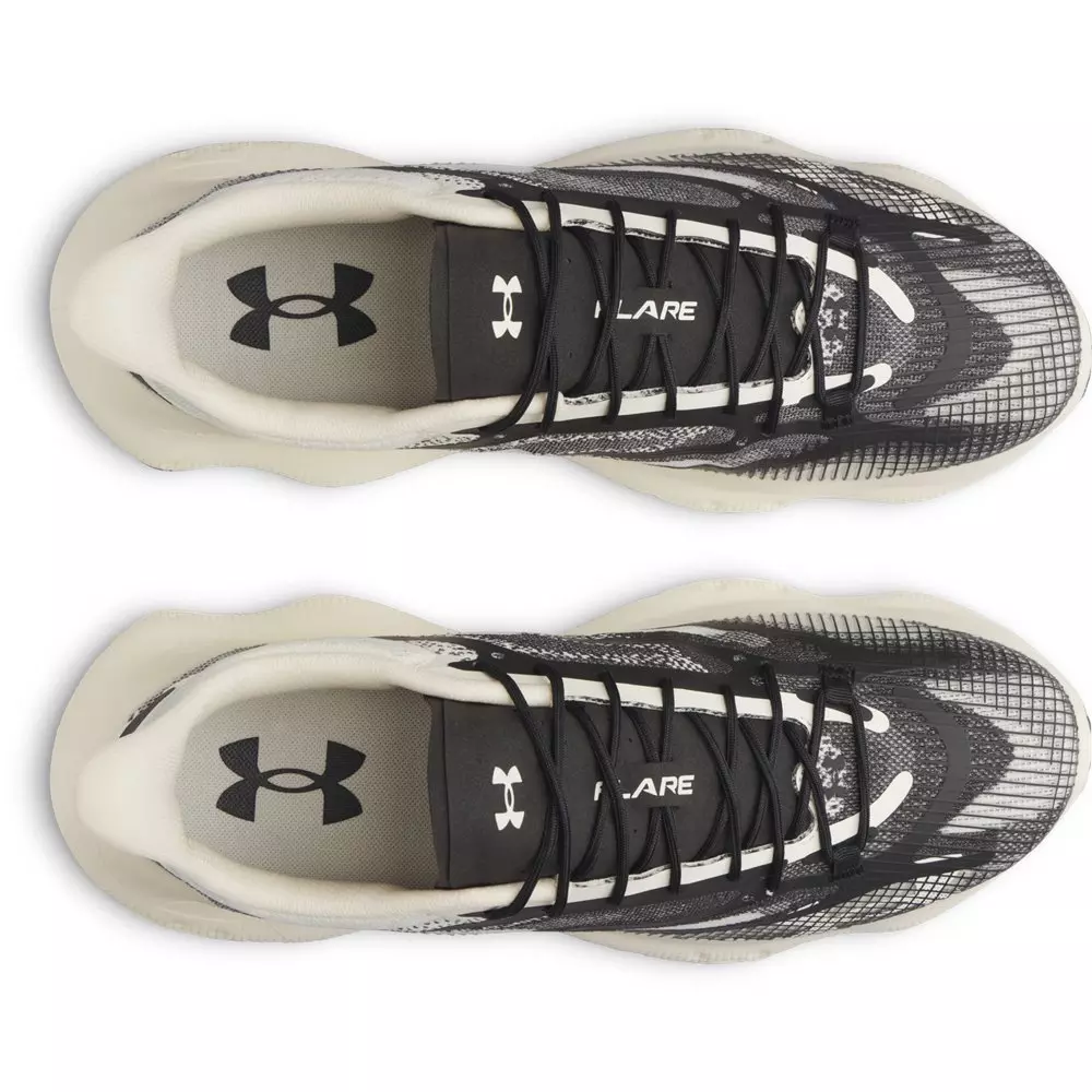 Under Armour Flare "Winter White/Black" Unisex Shoe - WHITE/BLACK