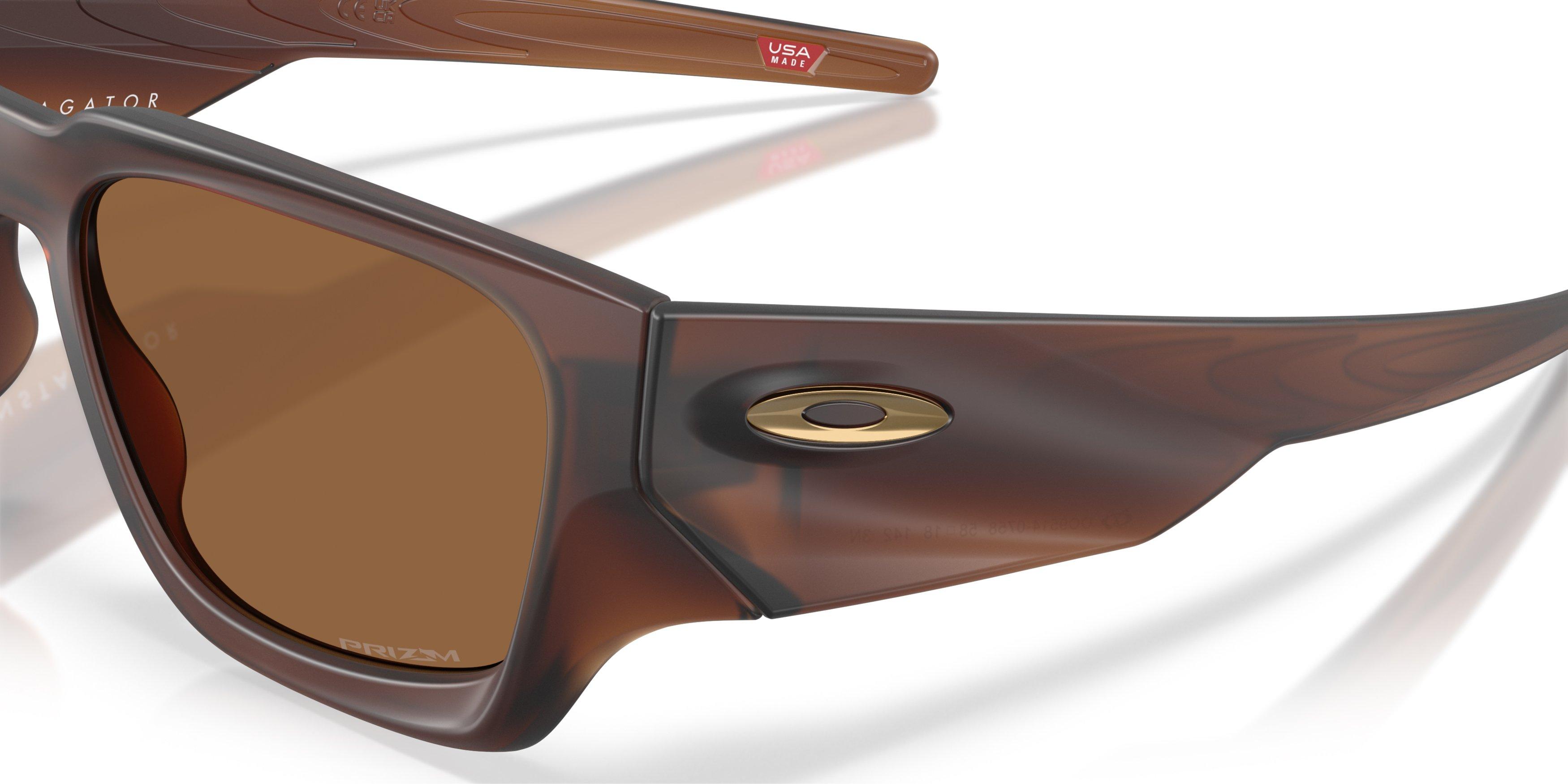 Oakley Instagator Prizm Bronze Sunglasses &ndash; Matte Rootbeer - BROWN Thumbnail View 4