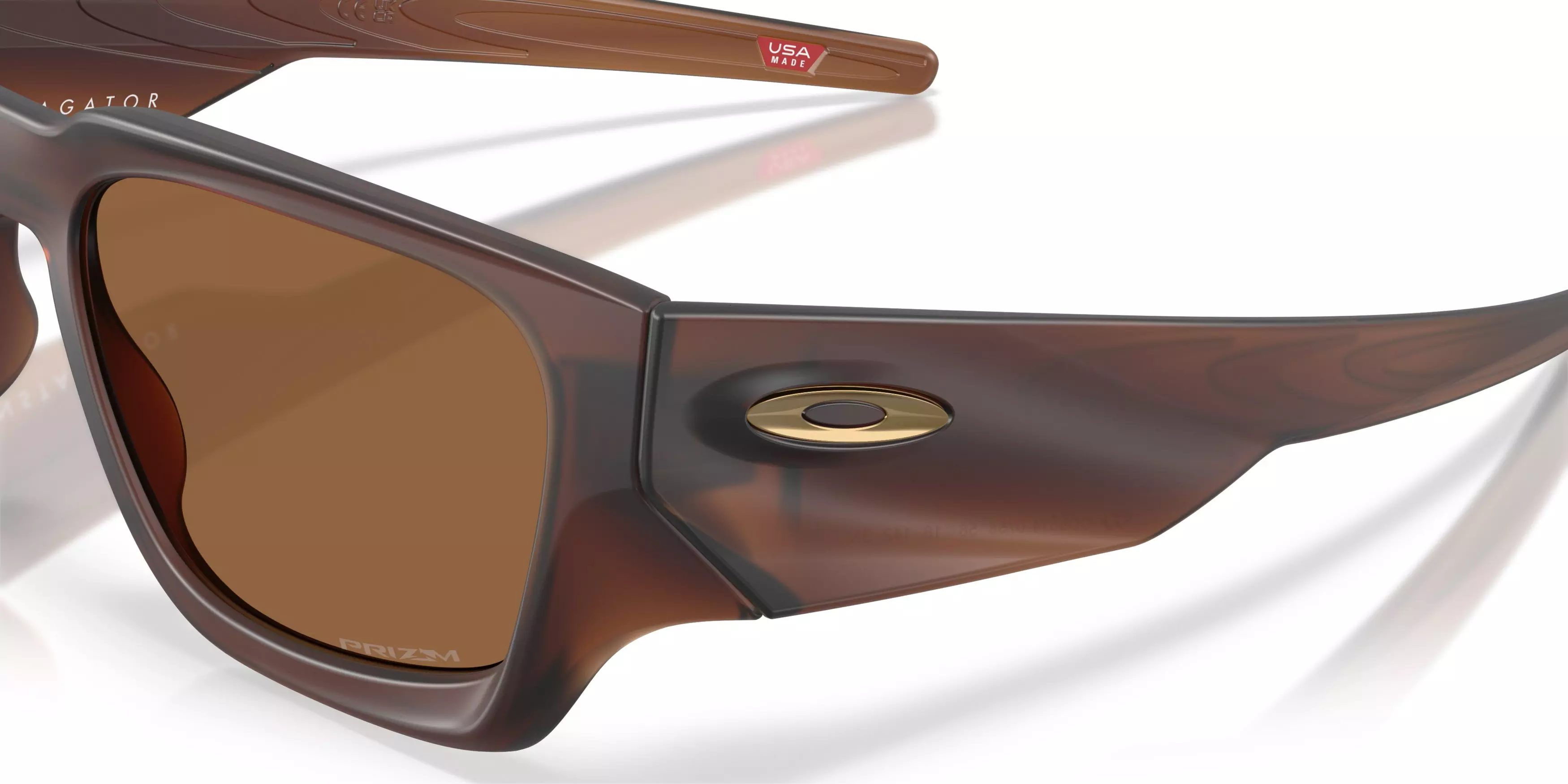 Oakley Instagator Prizm Bronze Sunglasses – Matte Rootbeer - BROWN