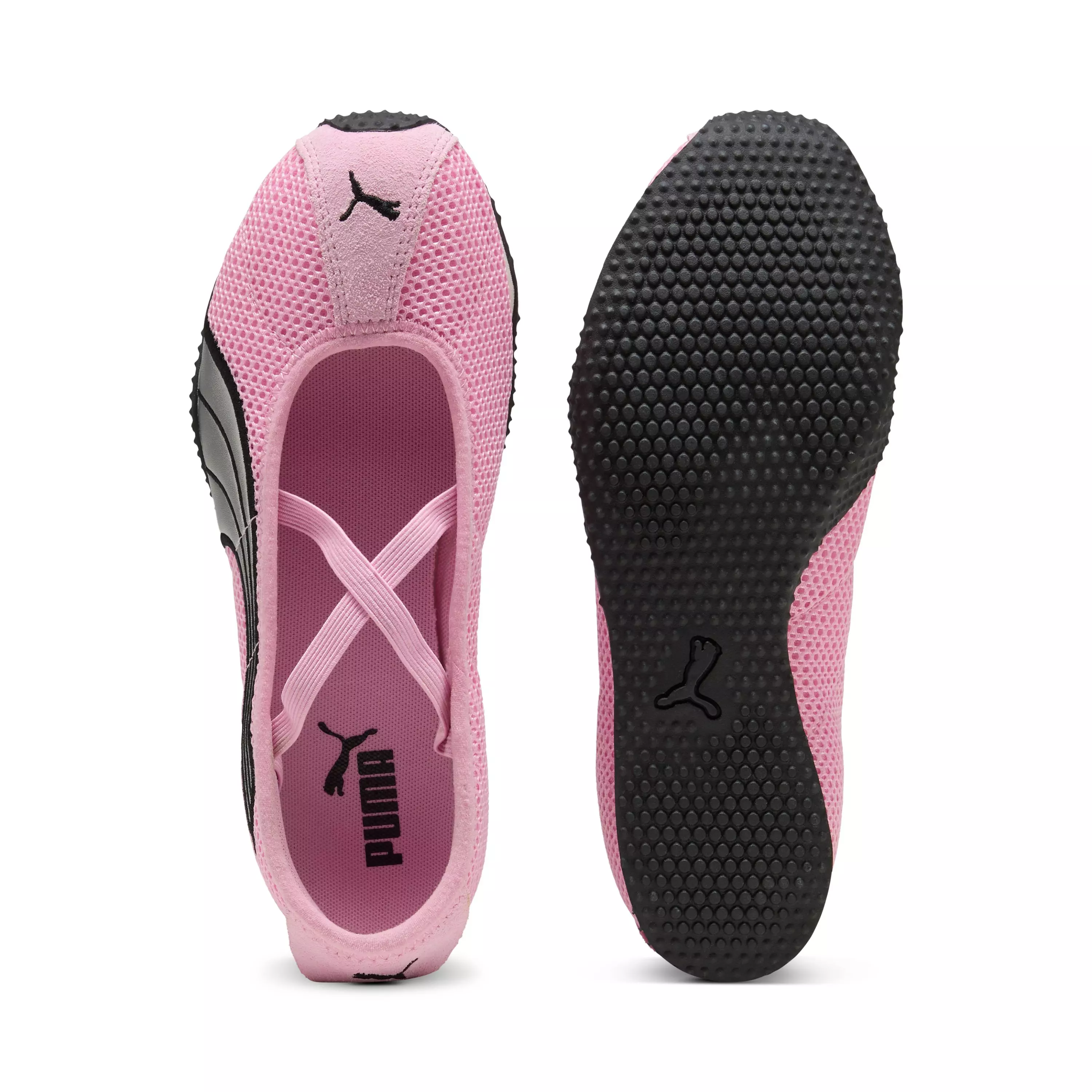 PUMA H-Street Ballet "Pink Shimmer/PUMA Silver" Women's Shoe - PINK/SILVER