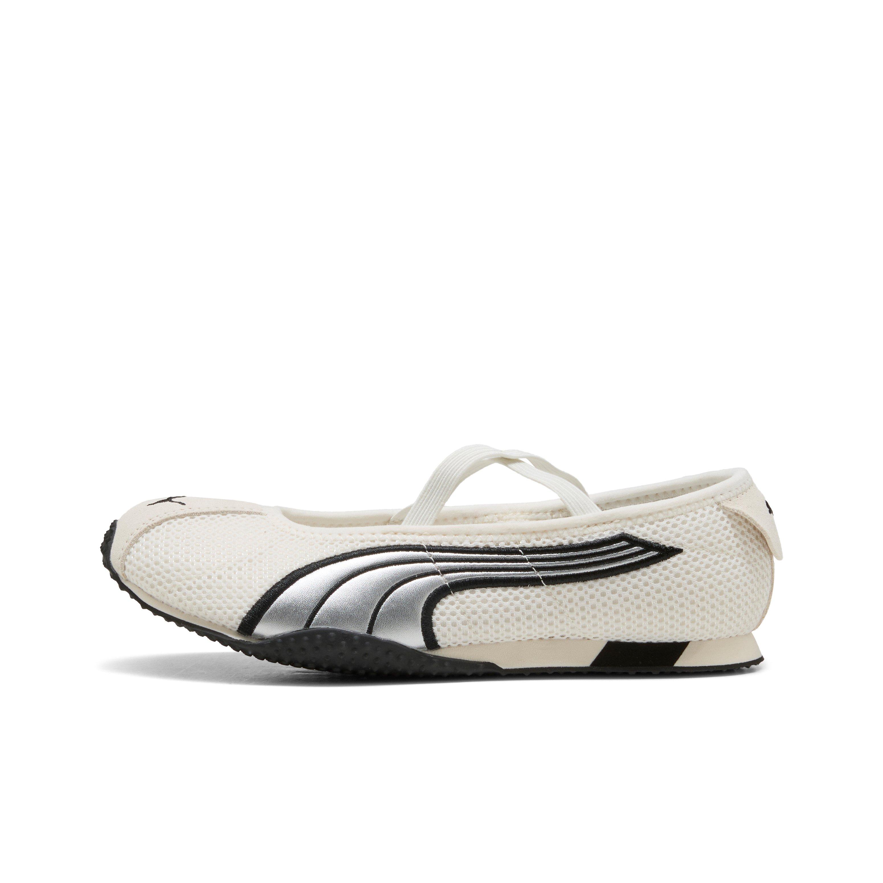 PUMA H-Street Ballet "Warm White/PUMA Silver" Women's Shoe - WHITE/SILVER Thumbnail View 2