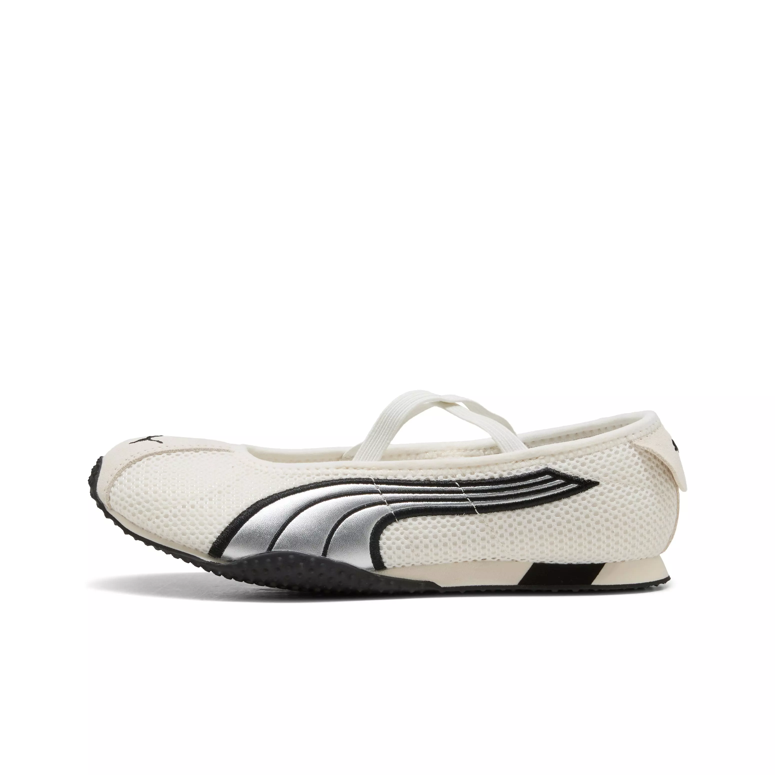 PUMA H-Street Ballet "Warm White/PUMA Silver" Women's Shoe - WHITE/SILVER