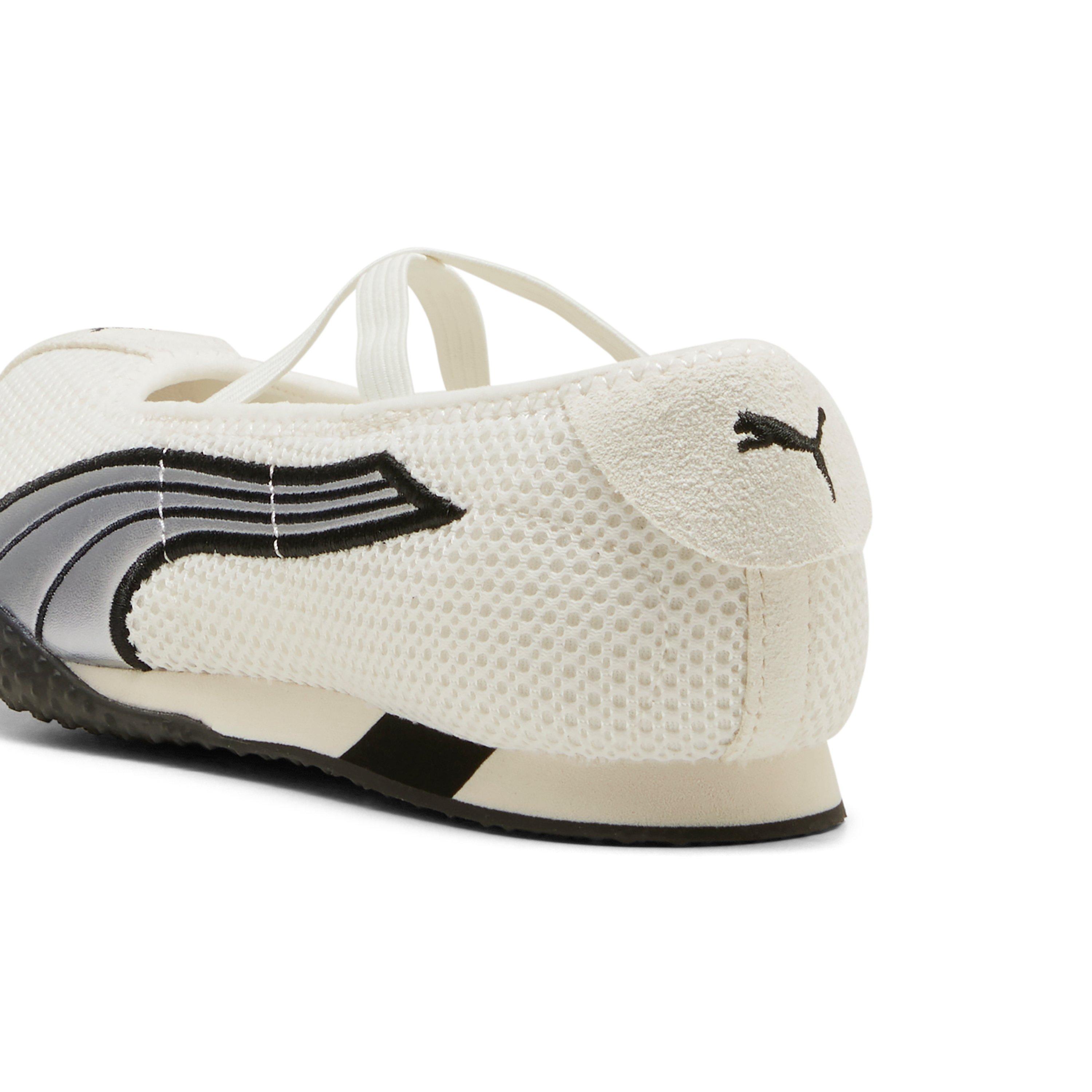 PUMA H-Street Ballet "Warm White/PUMA Silver" Women's Shoe - WHITE/SILVER Thumbnail View 6