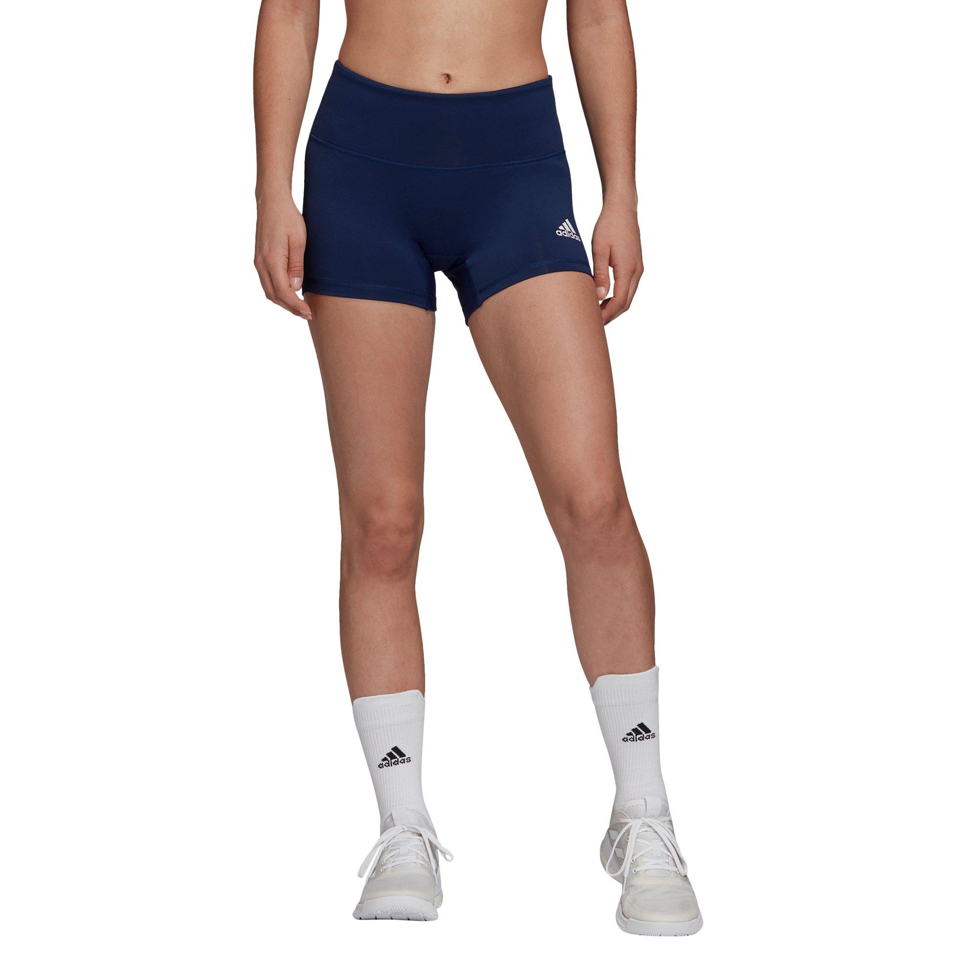 adidas Women's 4in "Navy" Compression Short Leggings - NAVY Thumbnail View 1