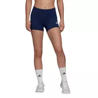 adidas Women's 4in Navy Compression Short Leggings - Hibbett