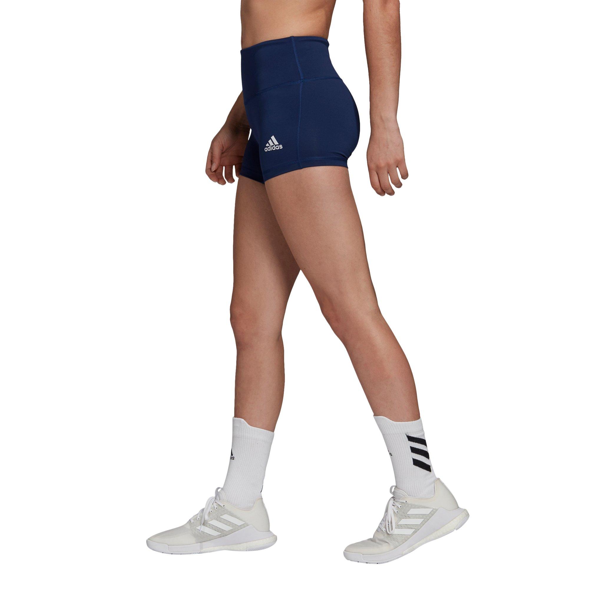 adidas Women's 4in "Navy" Compression Short Leggings - NAVY Thumbnail View 2
