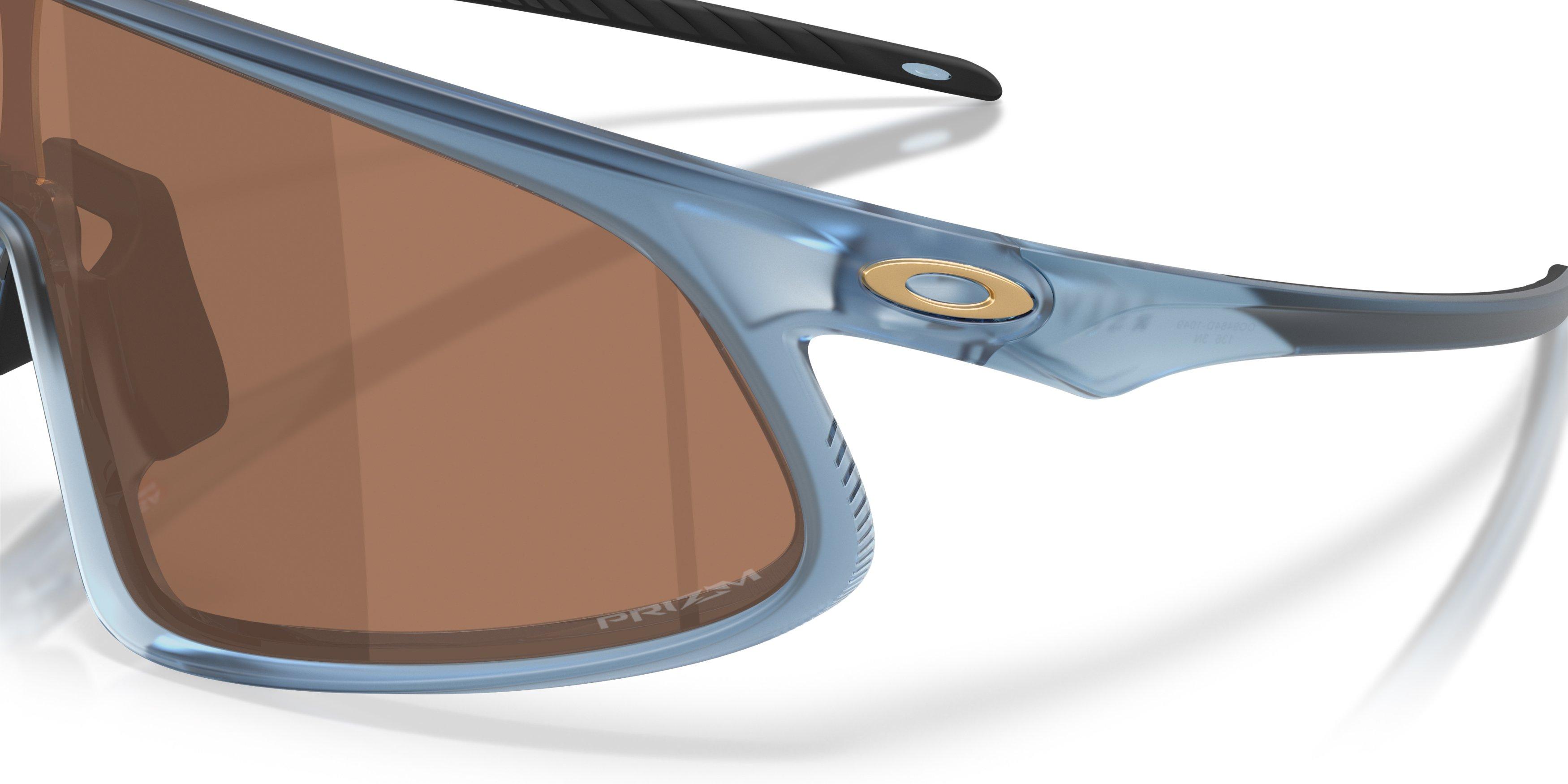 Oakley RSLV Prizm Tungsten Sunglasses &ndash; Matte Trans Abyss - BLACK/BROWN Thumbnail View 4