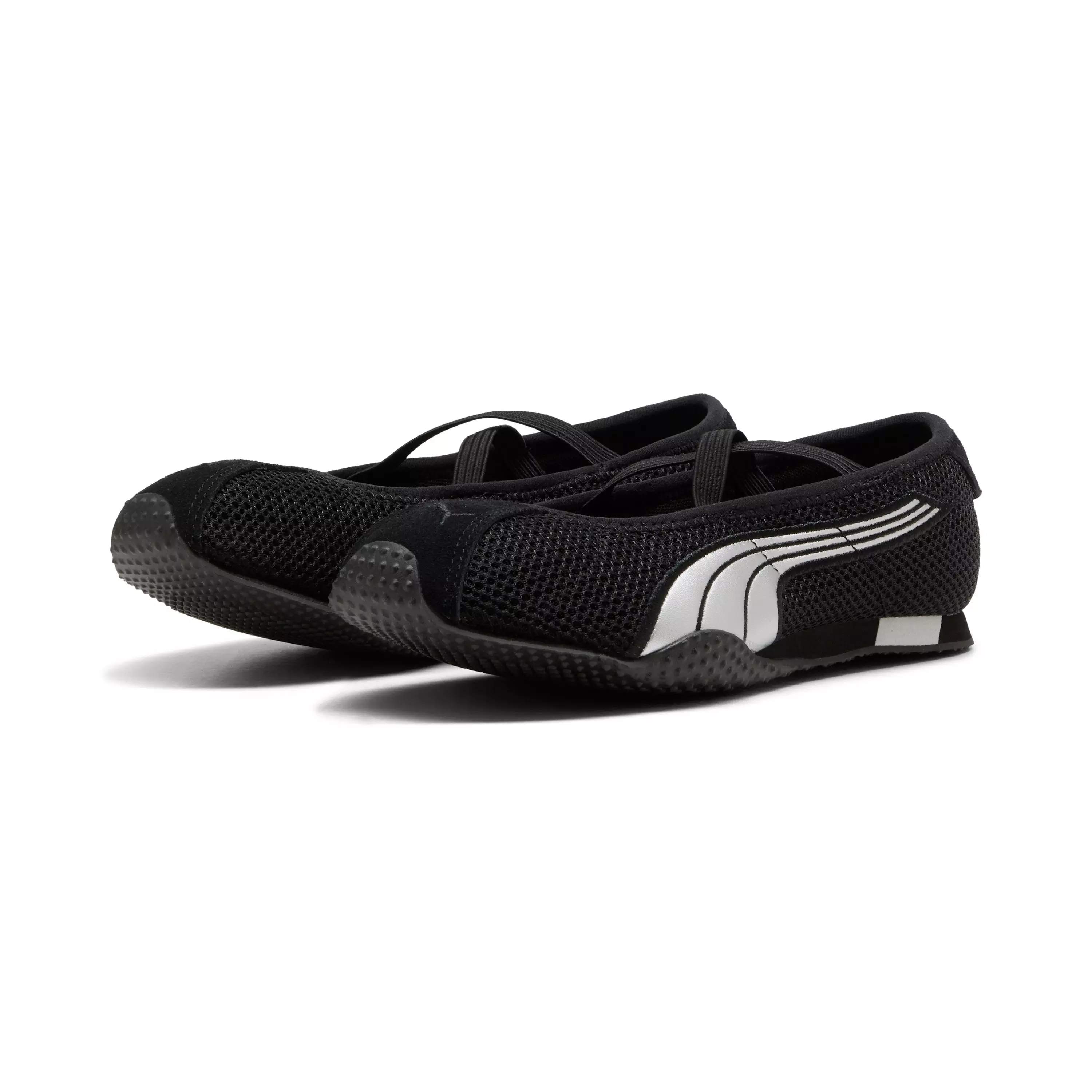 PUMA H-Street Ballet "PUMA Black/PUMA Silver" Women's Shoe - BLACK/SILVER