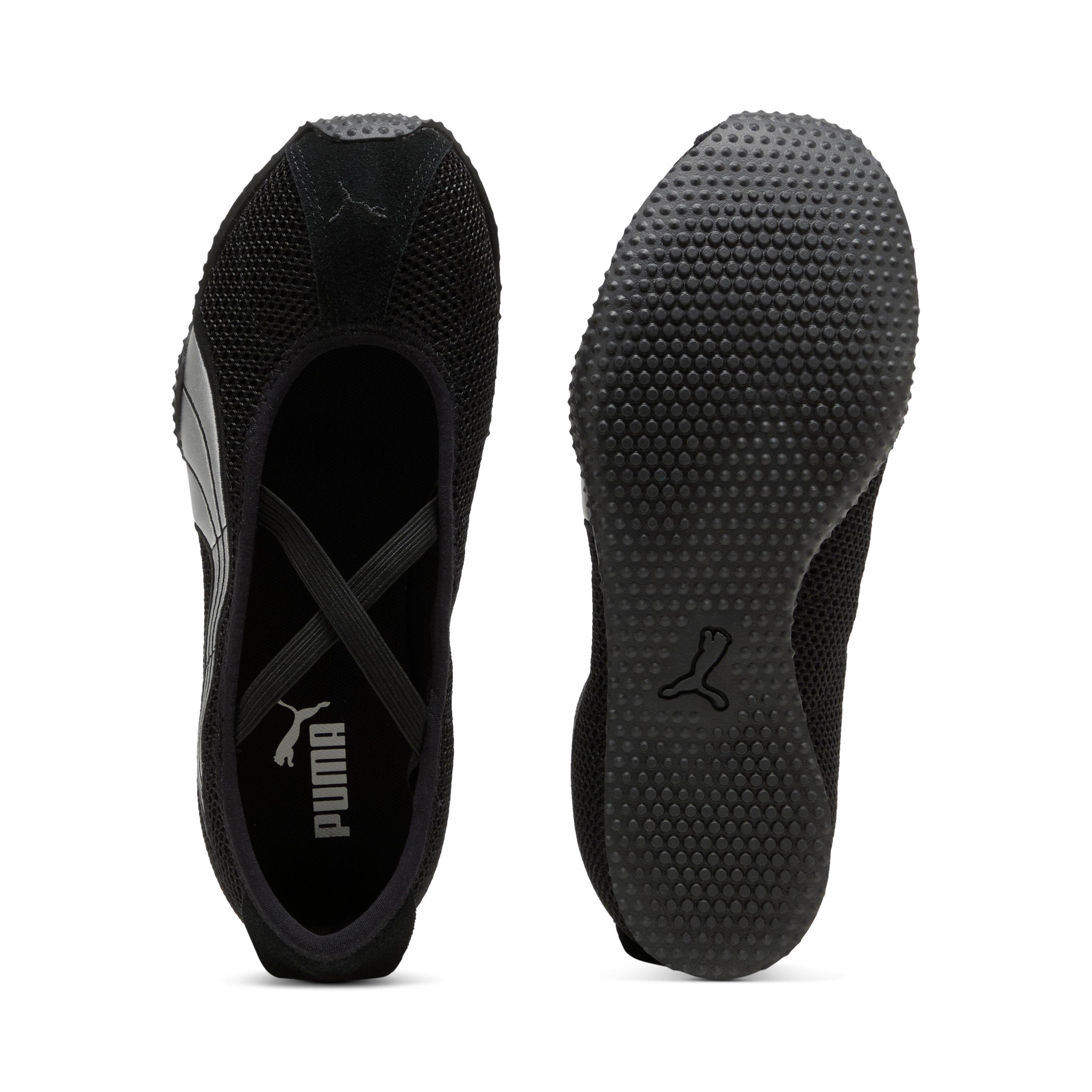 PUMA H-Street Ballet "PUMA Black/PUMA Silver" Women's Shoe - BLACK/SILVER Thumbnail View 4