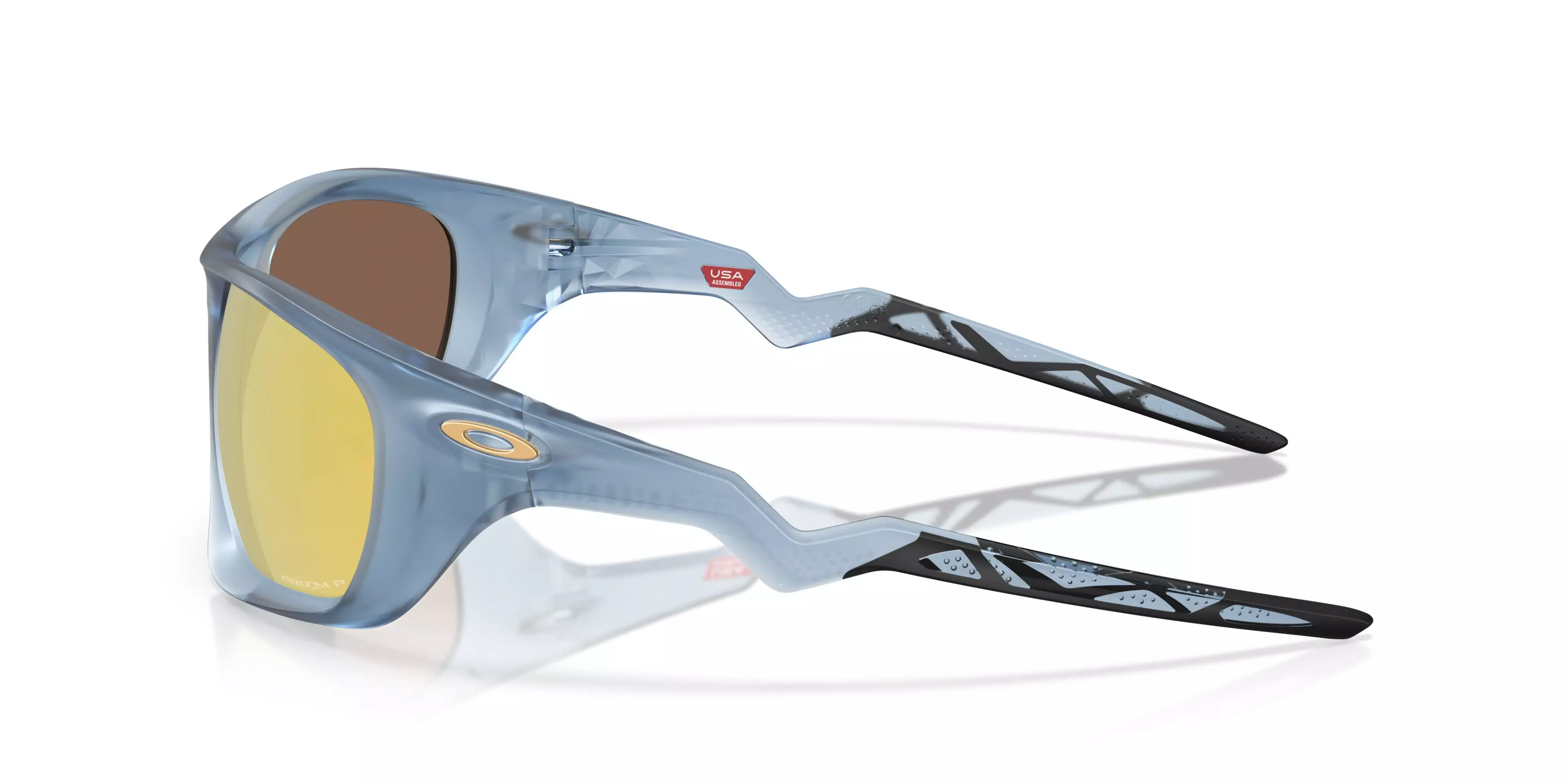 Oakley Lateralis Prizm 24K Polarized Sunglasses – Mt Trans Abyss - BLACK/GOLD