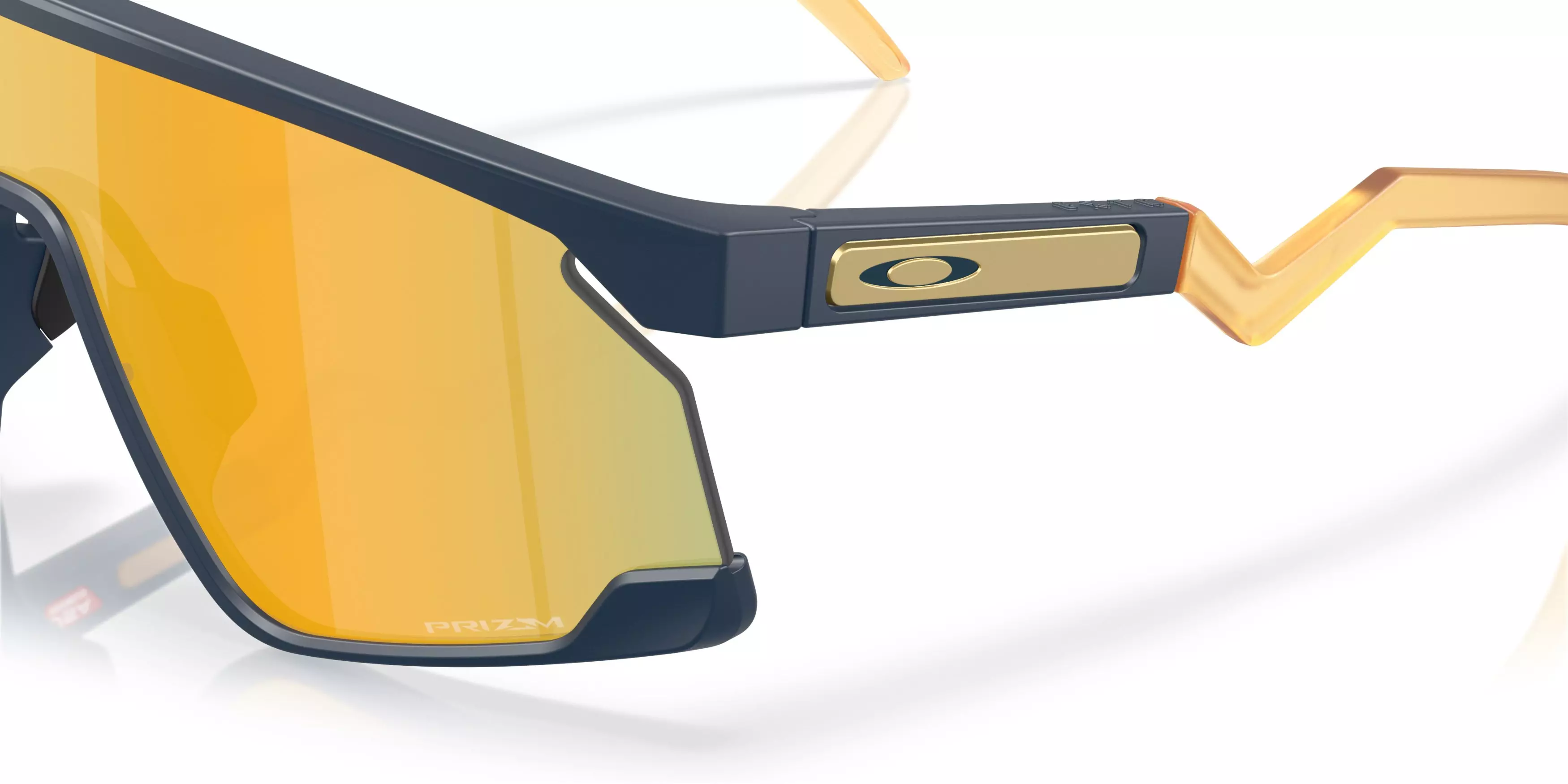 Oakley BXTR Prizm 24K Sunglasses – Matte Abyss - BLACK/GOLD