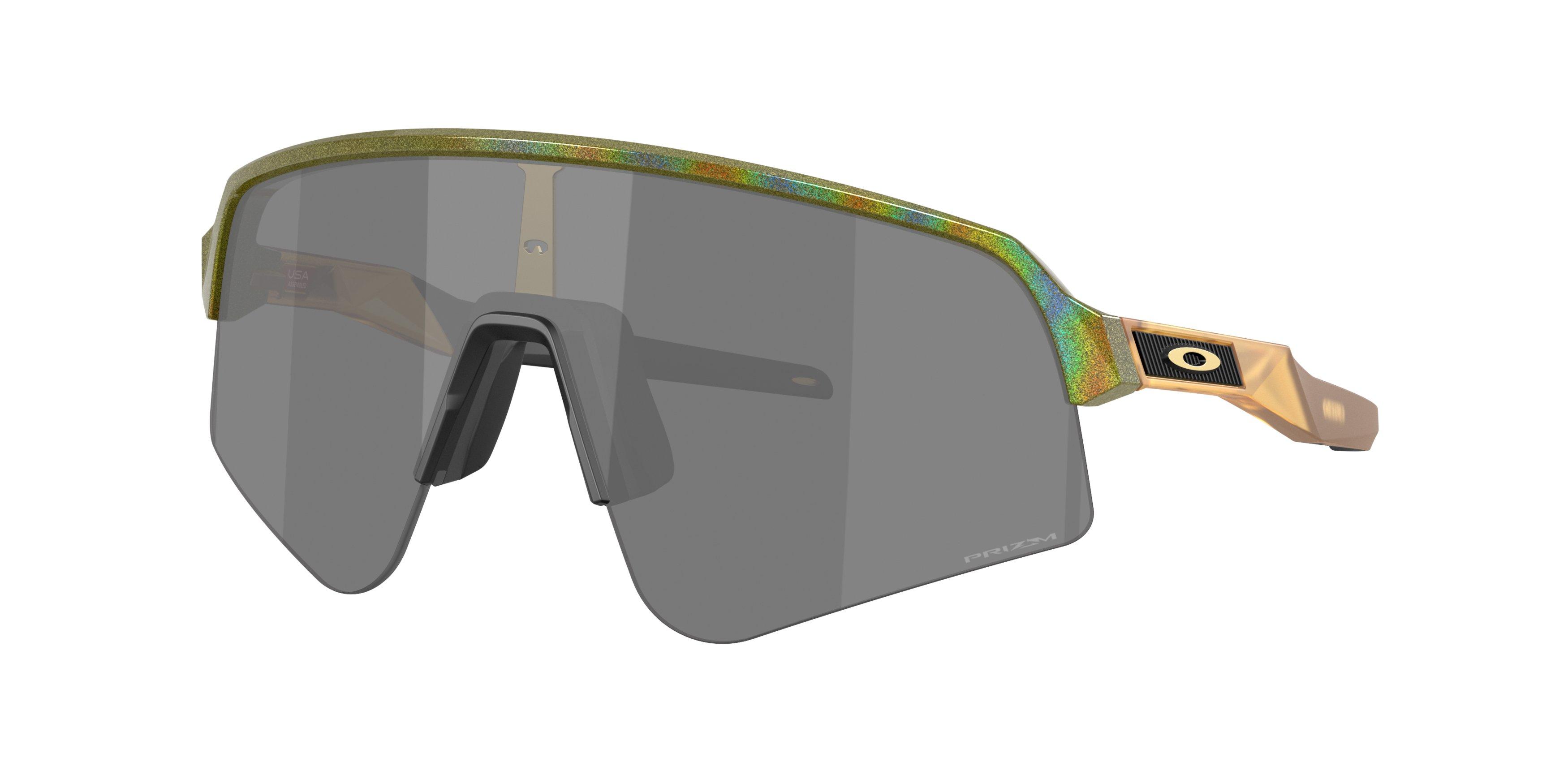 Oakley Sutro Lite Sweep Prizm Black Sunglasses &ndash; Fern Spacedust - GREEN/BLACK Thumbnail View 1