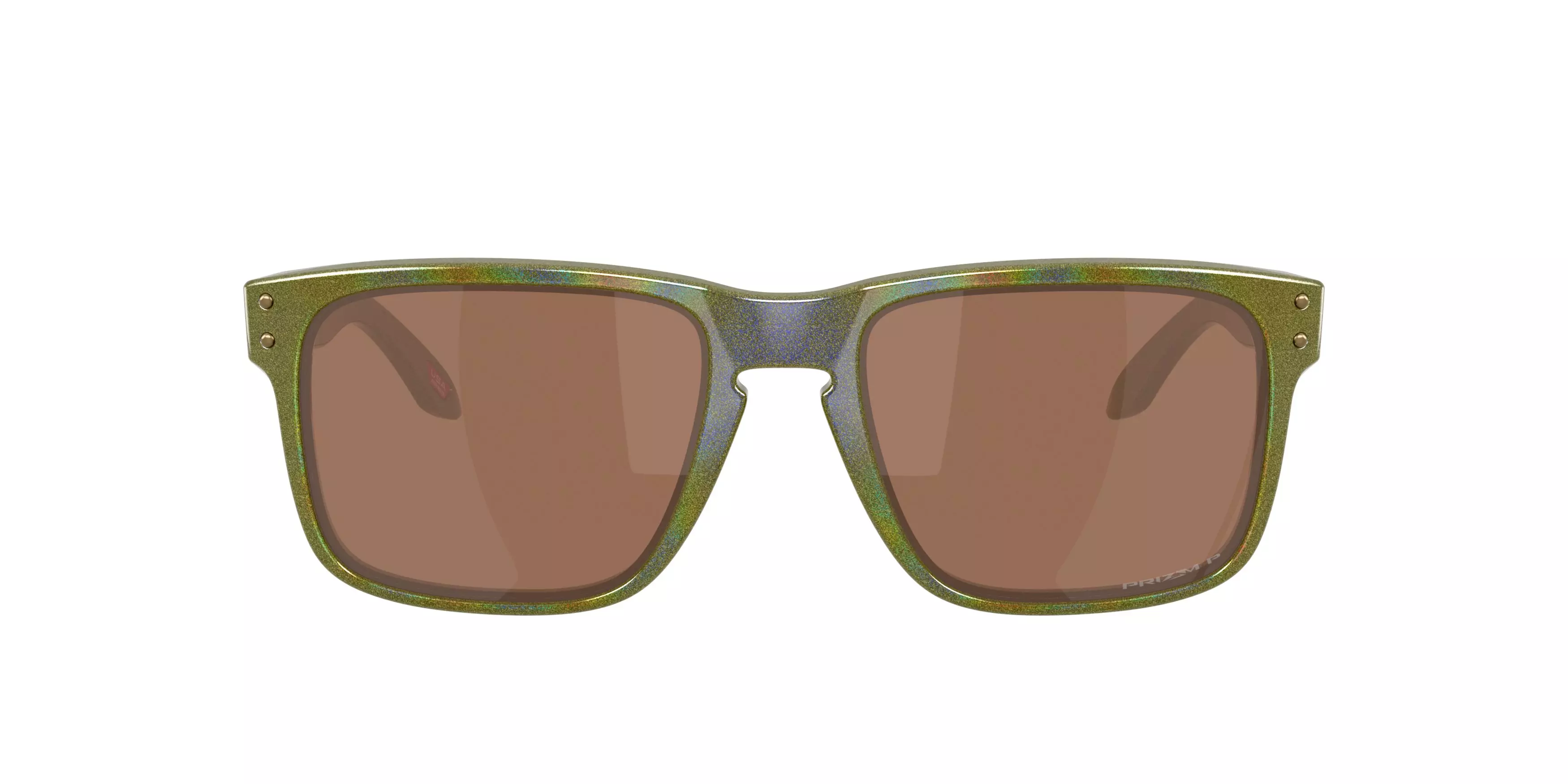 Oakley Holbrook Prizm Tungsten Polarized Sunglasses – Fern Spacedust - GREEN/BROWN
