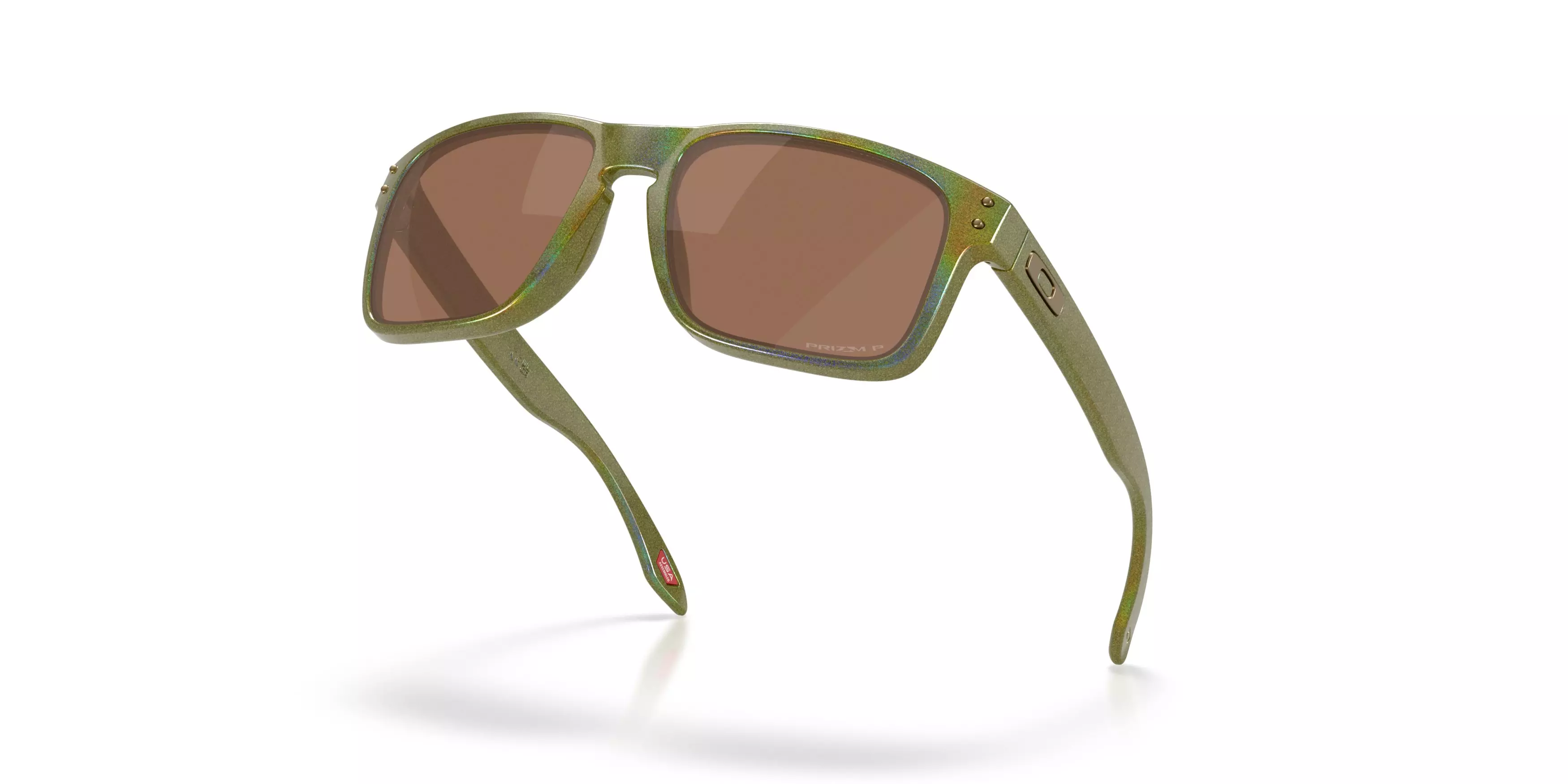 Oakley Holbrook Prizm Tungsten Polarized Sunglasses – Fern Spacedust - GREEN/BROWN