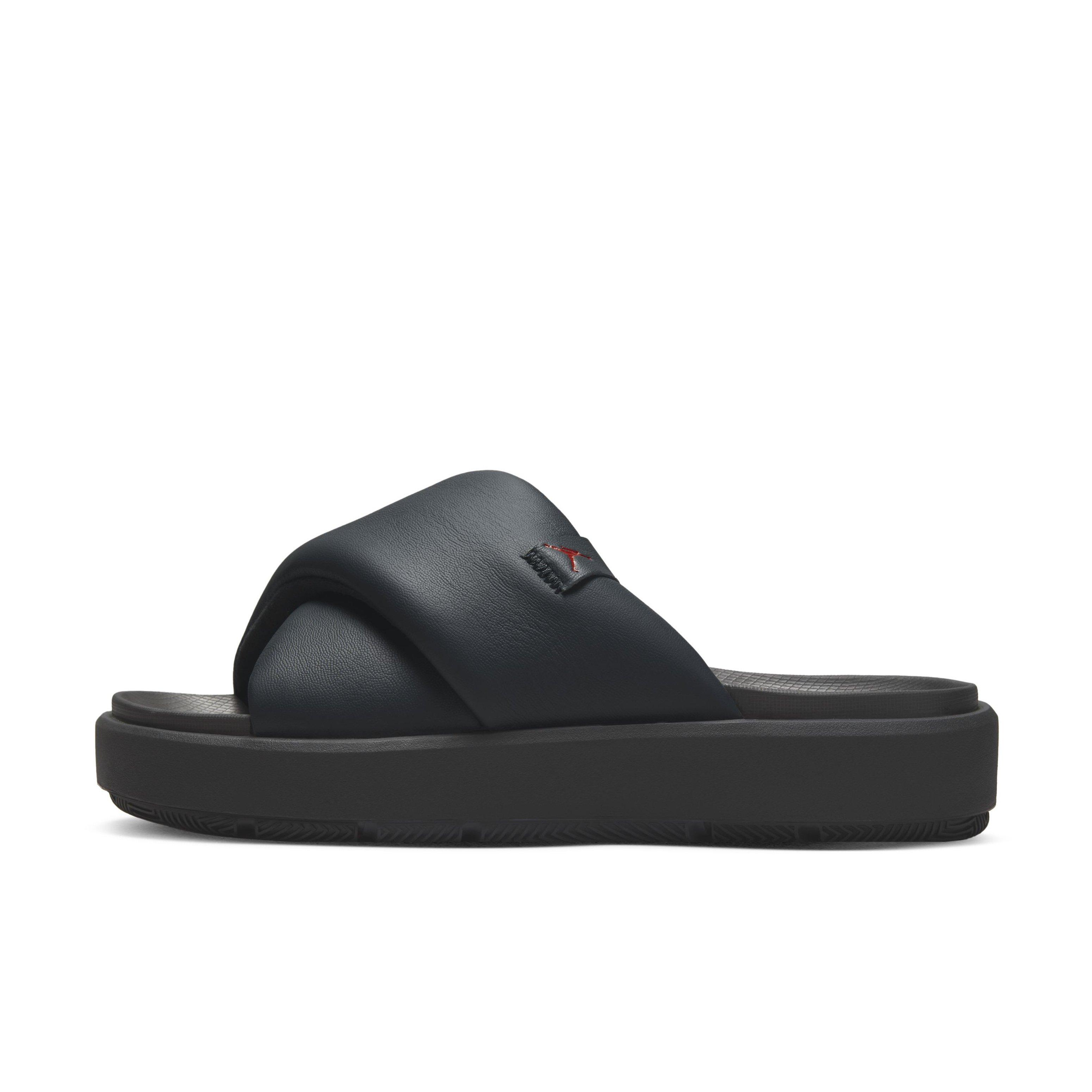 Jordan Sophia "Off Noir/Fire Red/Black" Women's Slide - NOIR/RED/BLACK Thumbnail View 2