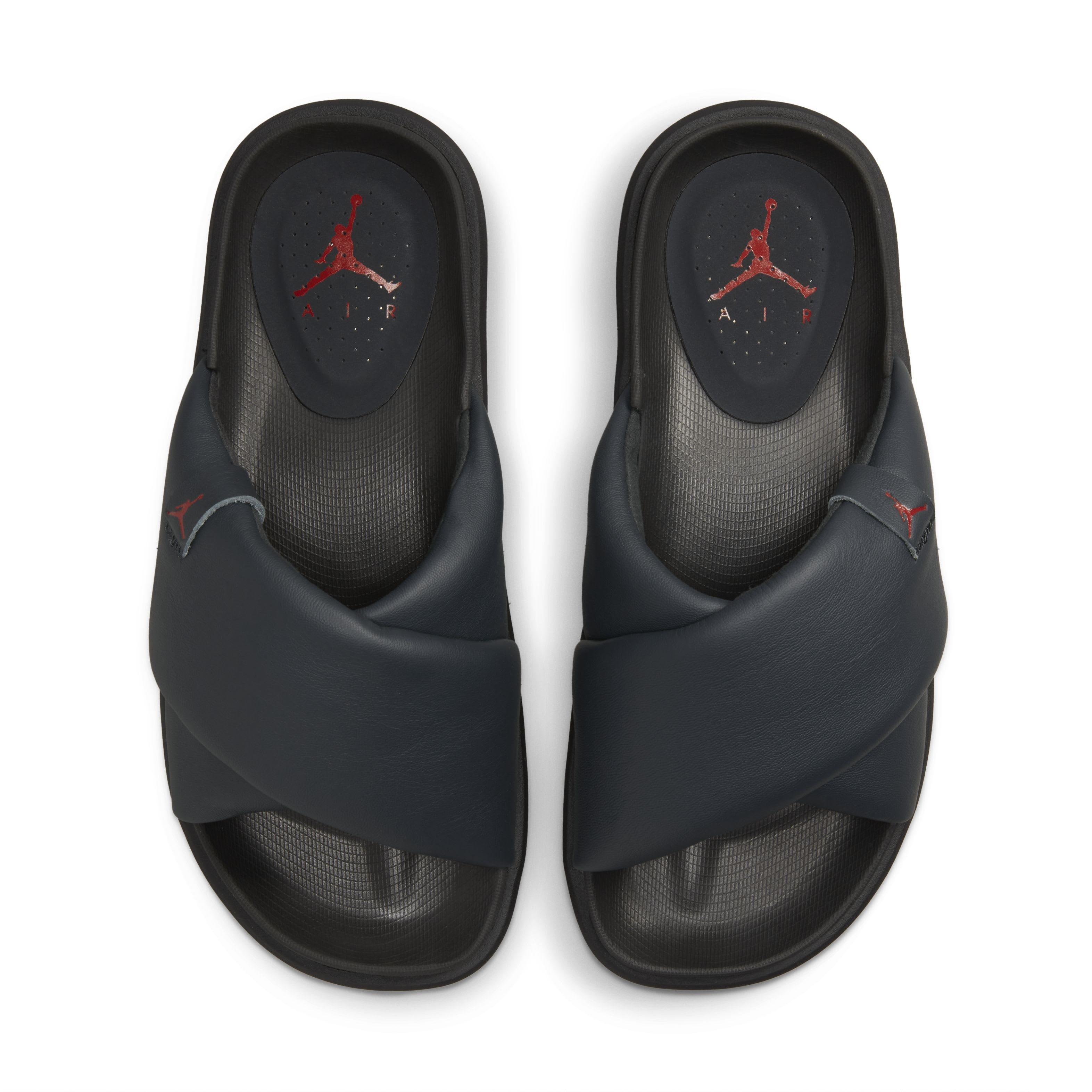 Jordan Sophia "Off Noir/Fire Red/Black" Women's Slide - NOIR/RED/BLACK Thumbnail View 4