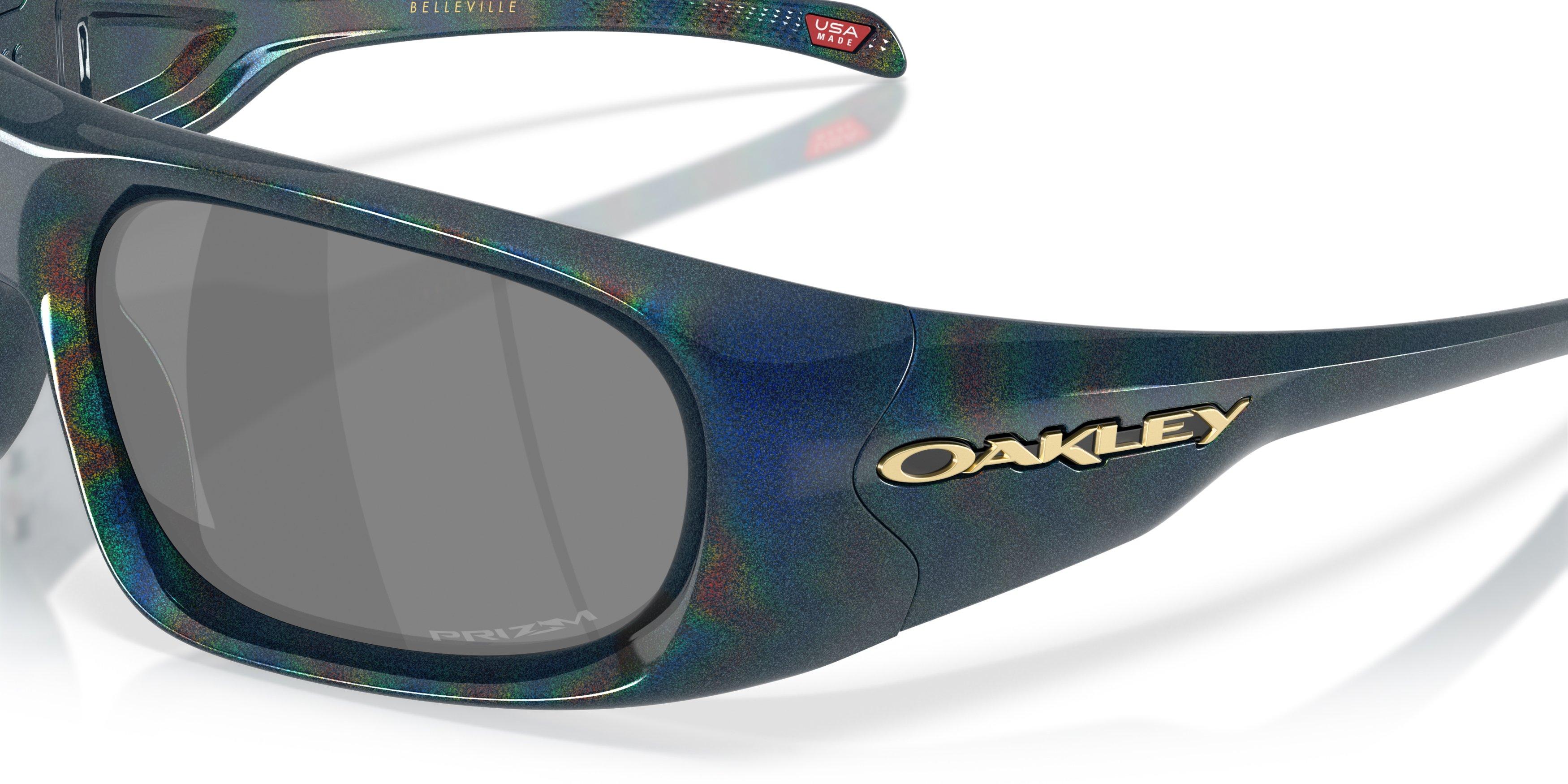 Oakley Belleville Prizm Black Sunglasses &ndash; Abyss Spacedust - BLACK Thumbnail View 4