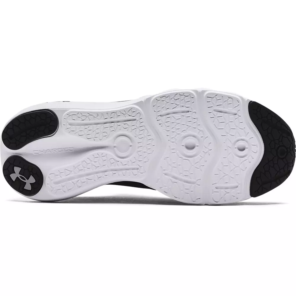 Under Armour Charged Vantage 2 "Black/White" Grade School Boys' Running Shoe - BLACK/WHITE