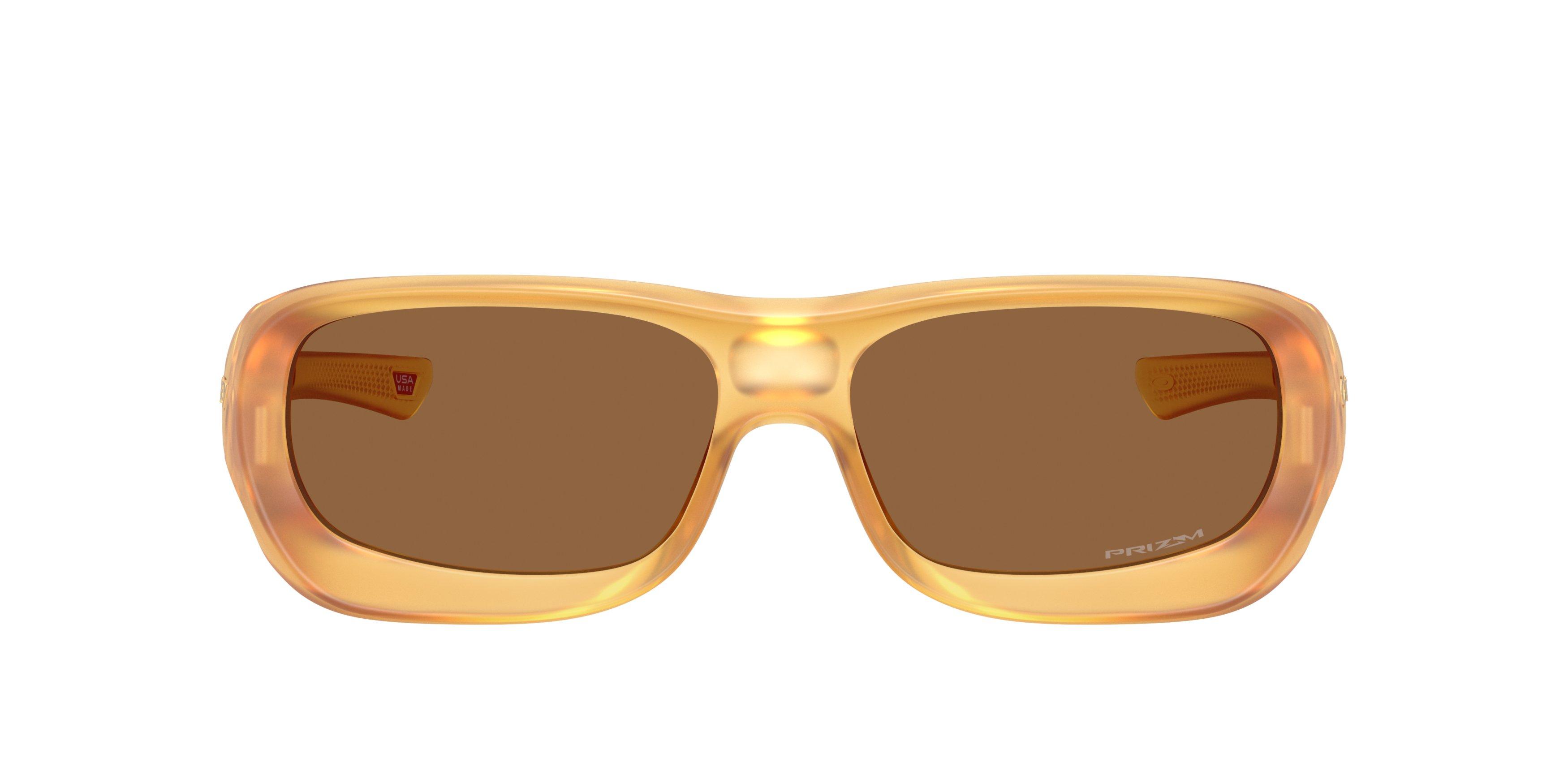 Oakley De Soto Prizm Bronze Sunglasses &ndash; Matte Trans Light Curry - ORANGE Thumbnail View 2