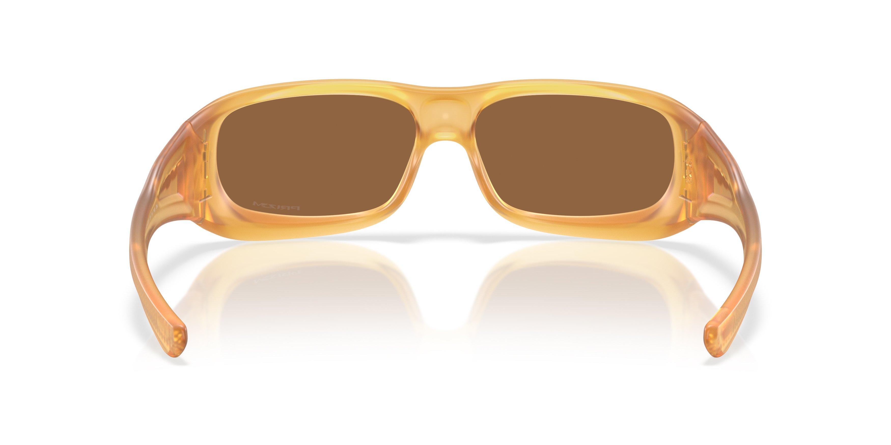 Oakley De Soto Prizm Bronze Sunglasses &ndash; Matte Trans Light Curry - ORANGE Thumbnail View 3