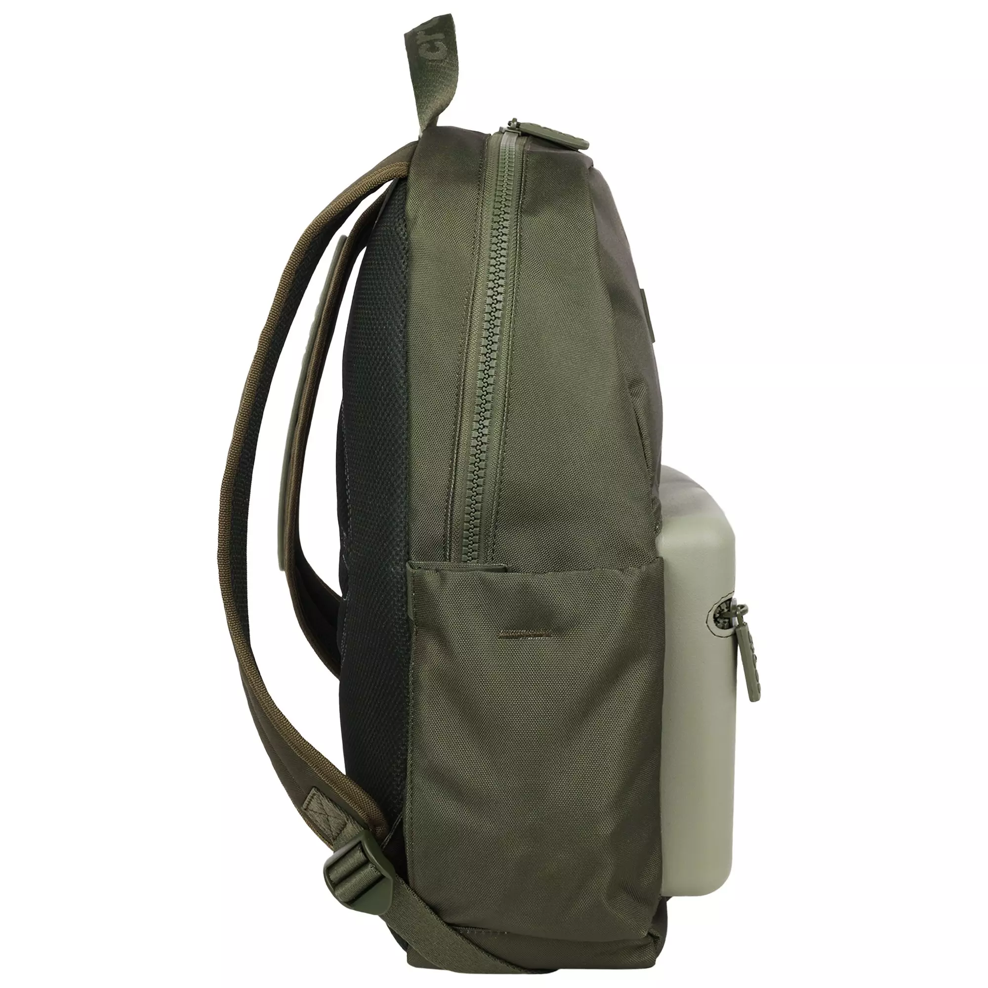 Crocs Lightweight Molded Front Storage Pocket Backpack - Hunter Green - HUNTER GREEN
