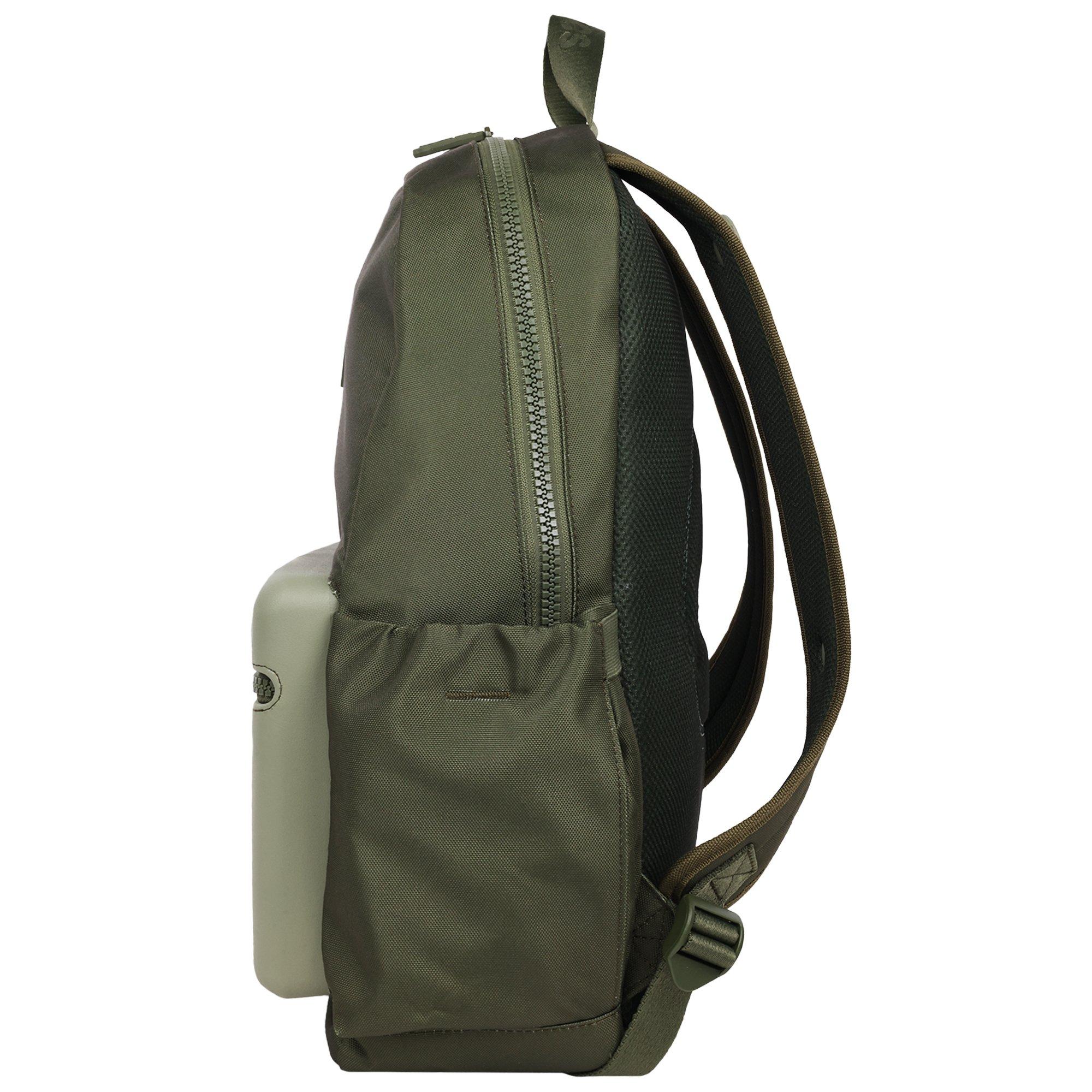 Crocs Lightweight Molded Front Storage Pocket Hunter Green Backpack