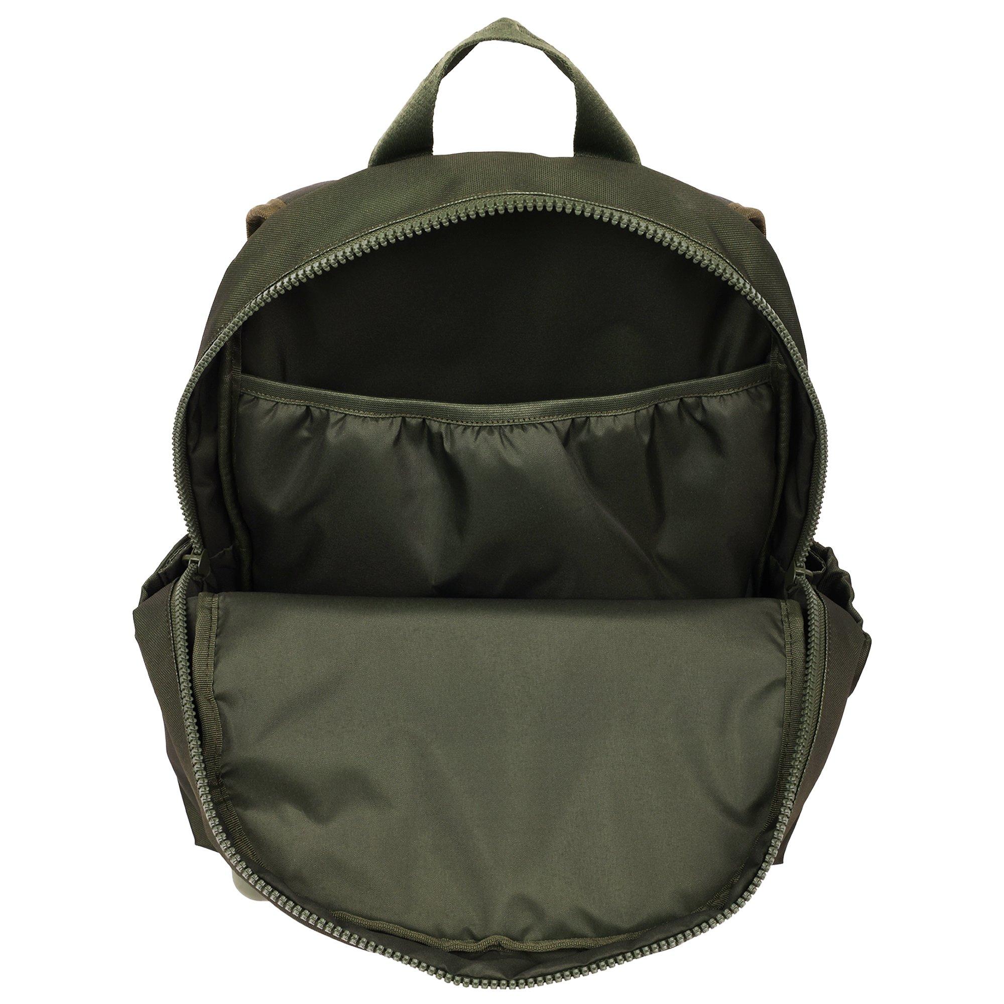 Crocs Lightweight Molded Front Storage Pocket Hunter Green Backpack