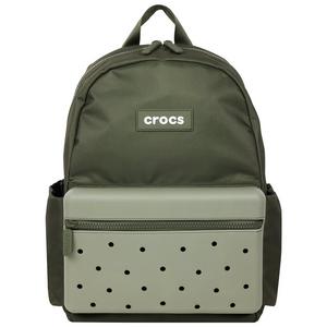 Crocs Lightweight Molded Front Storage Pocket Backpack - Hunter Green