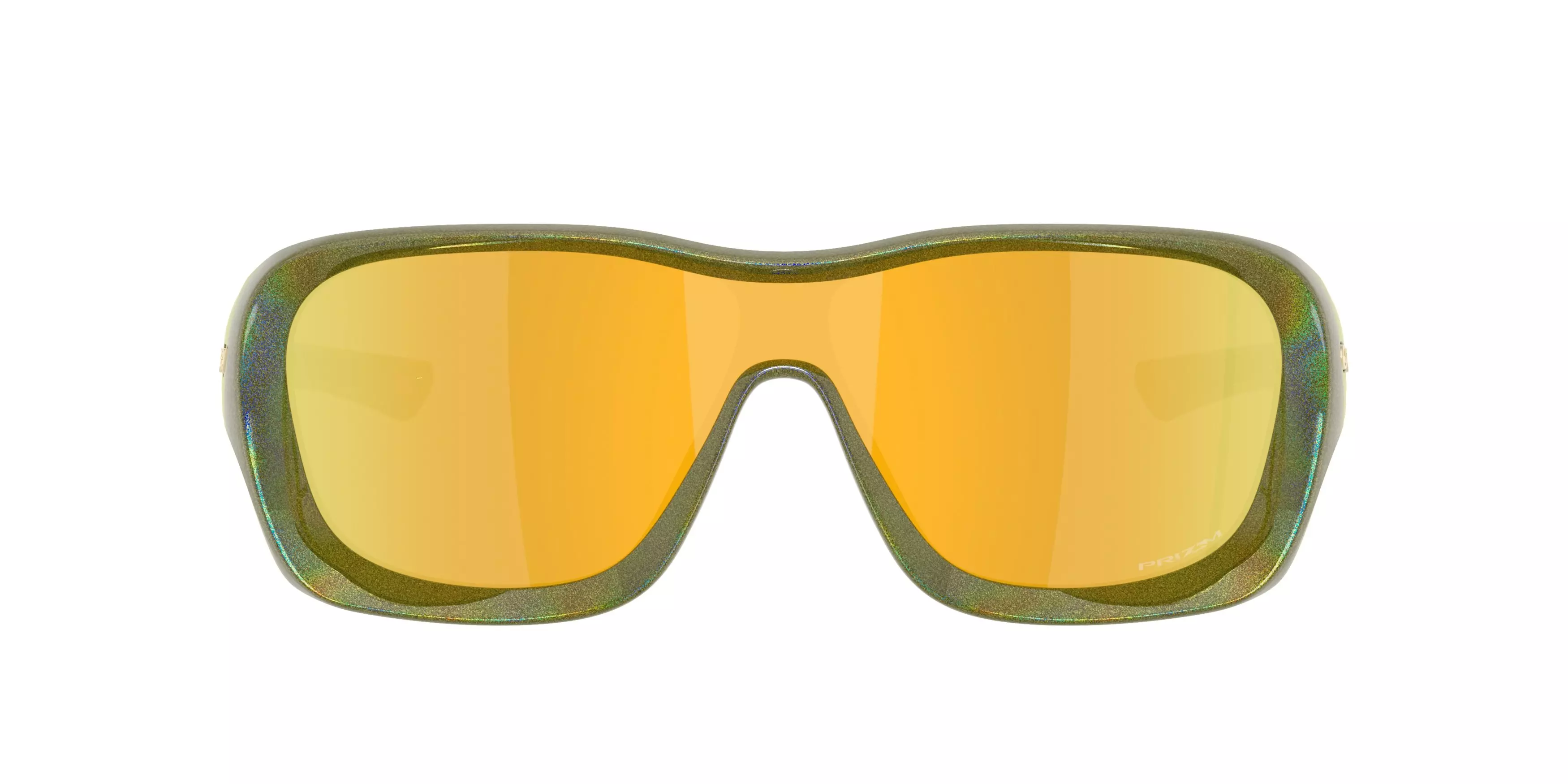 Oakley De La Salle Prizm 24K Sunglasses &ndash; Fern Spacedust - GREEN/GOLD