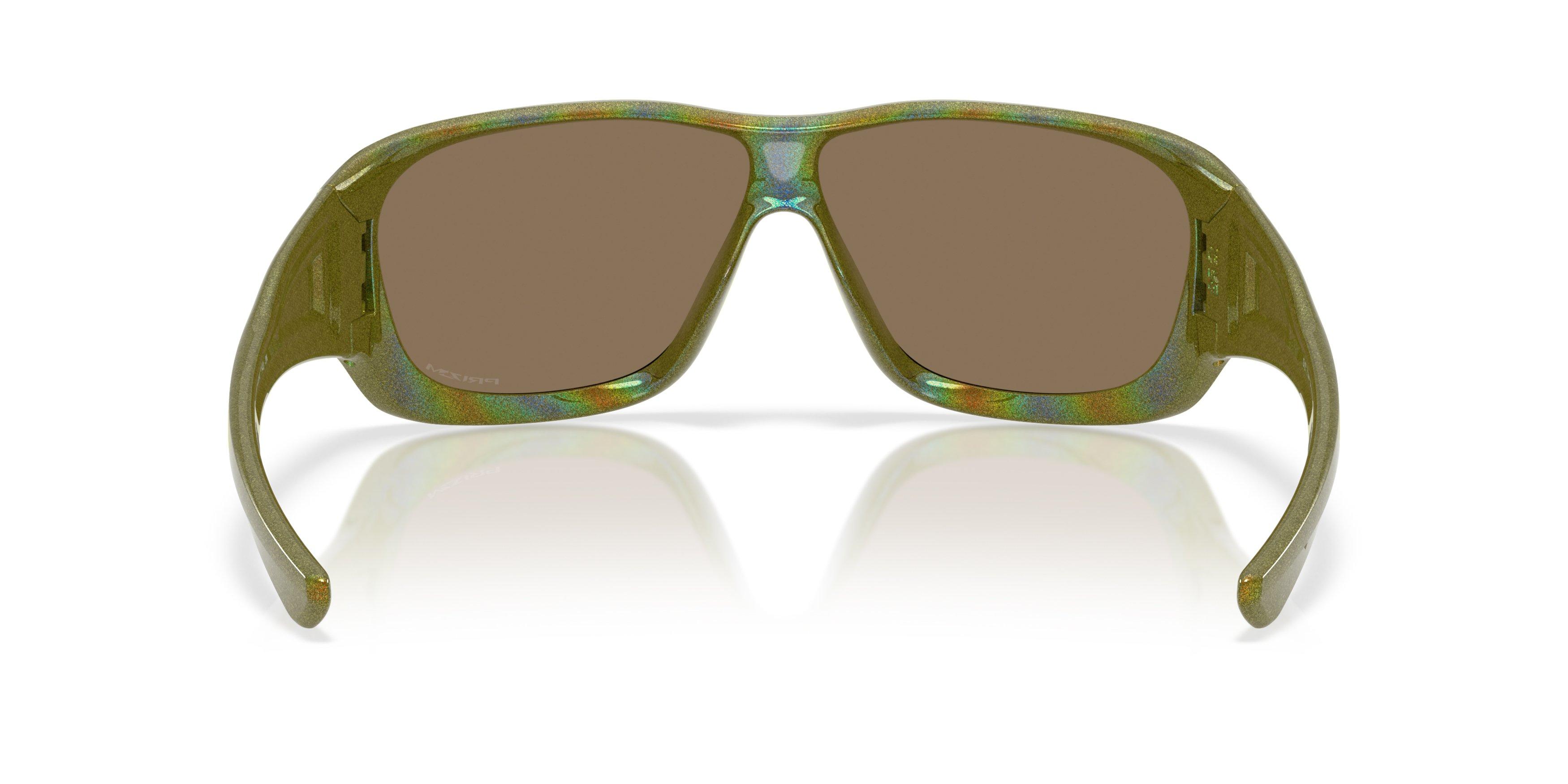 Oakley De La Salle Prizm 24K Sunglasses &ndash; Fern Spacedust - GREEN/GOLD Thumbnail View 3