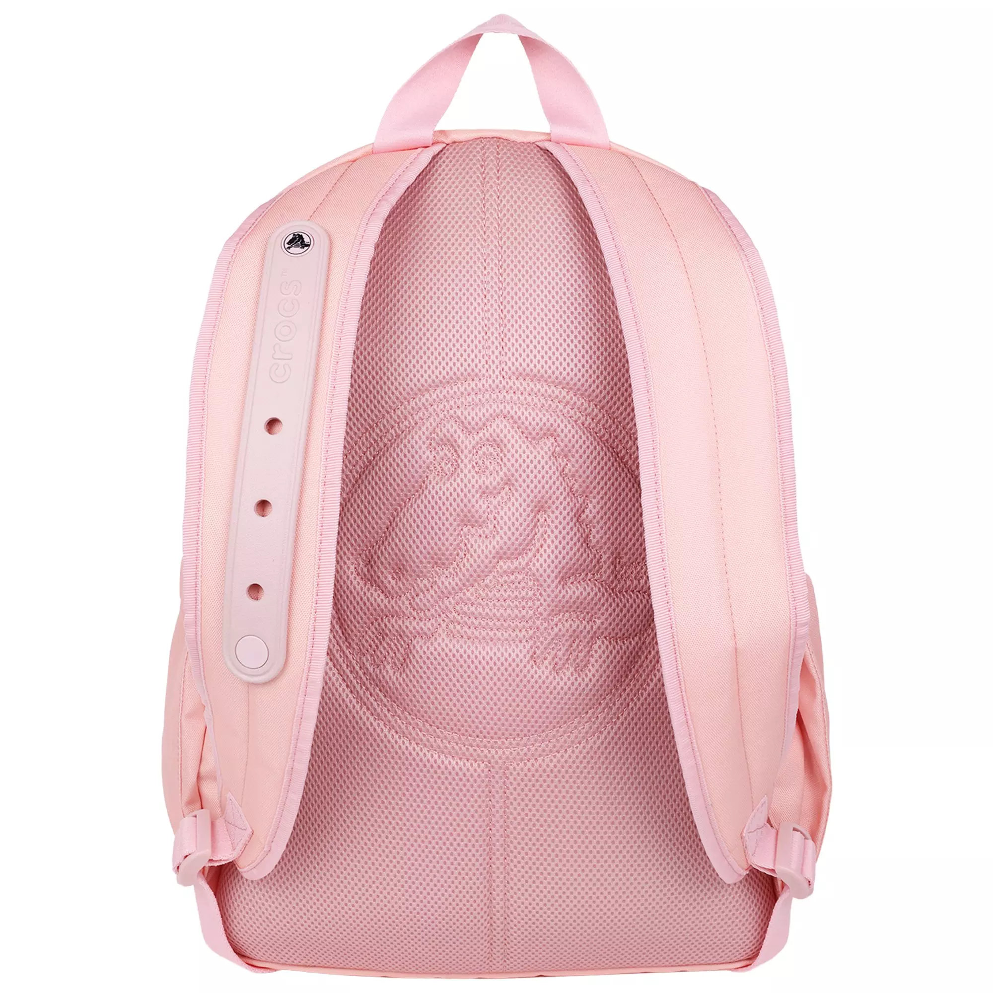 Crocs Lightweight Molded Front Storage Pocket Backpack - Cotton Candy - COTTON CANDY