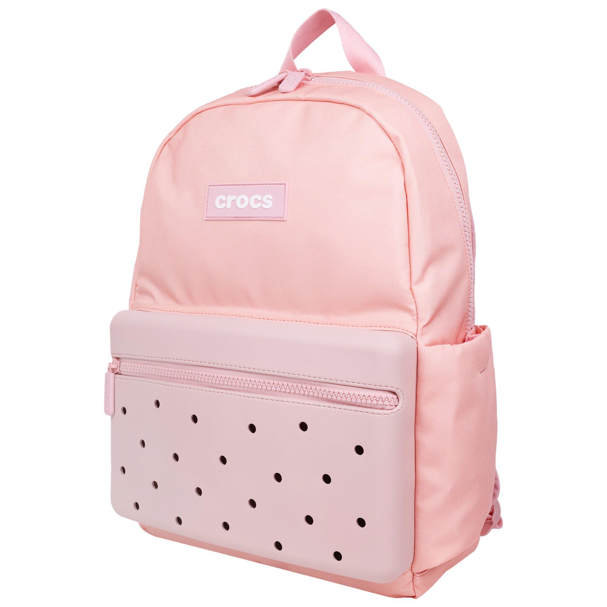 Crocs Lightweight Molded Front Storage Pocket Backpack - Cotton Candy - COTTON CANDY Thumbnail View 4