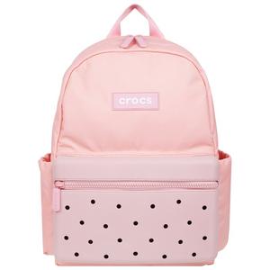 Crocs Lightweight Molded Front Storage Pocket Backpack - Cotton Candy