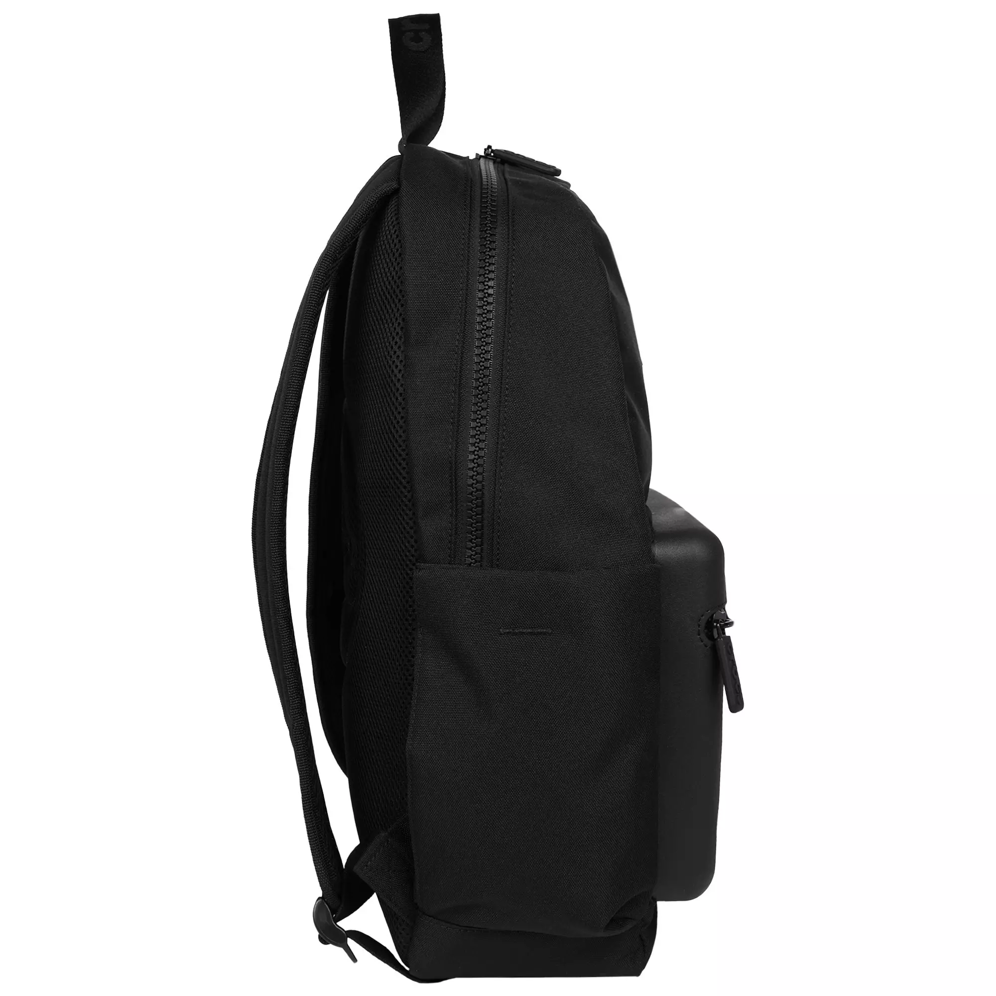 Crocs Lightweight Molded Front Storage Pocket Backpack - Black - BLACK