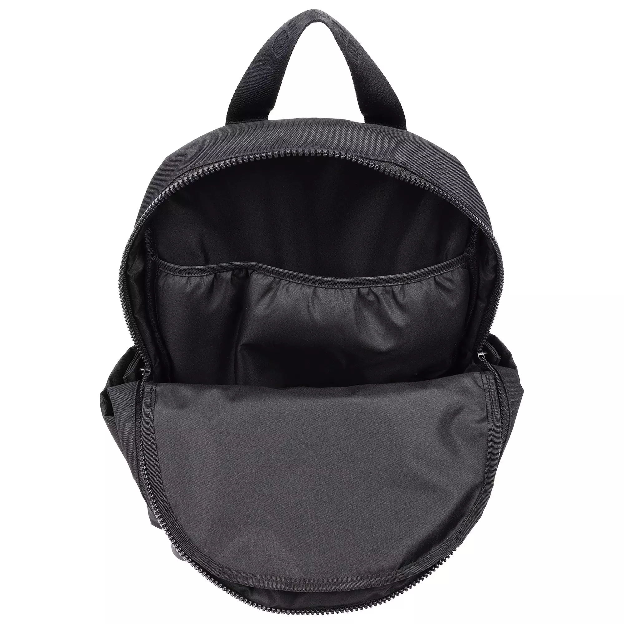 Crocs Lightweight Molded Front Storage Pocket Backpack - Black - BLACK