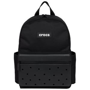 Crocs Lightweight Molded Front Storage Pocket Backpack - Black