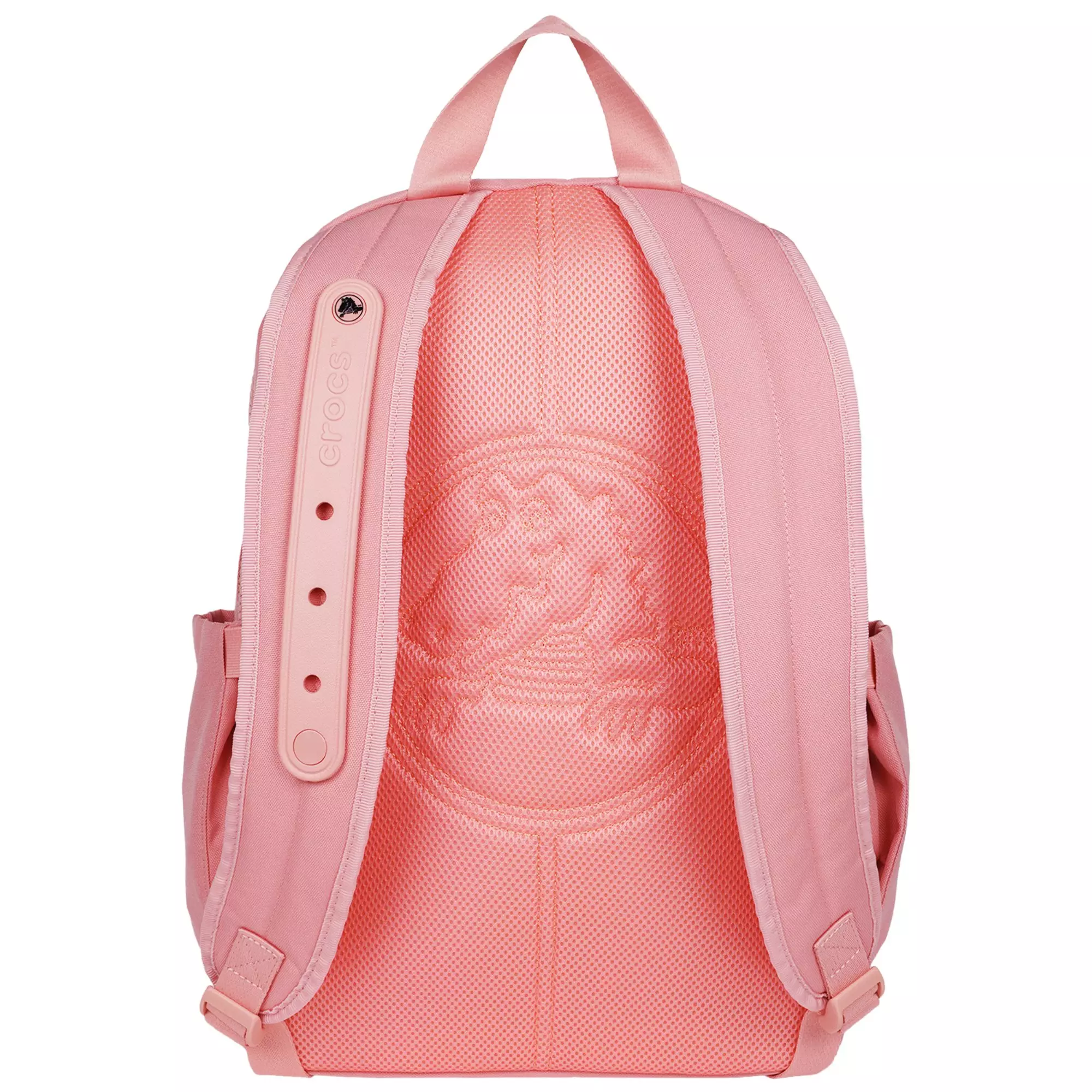 Crocs Lightweight Molded Front Storage Pocket Backpack - Powder Pink - PINK