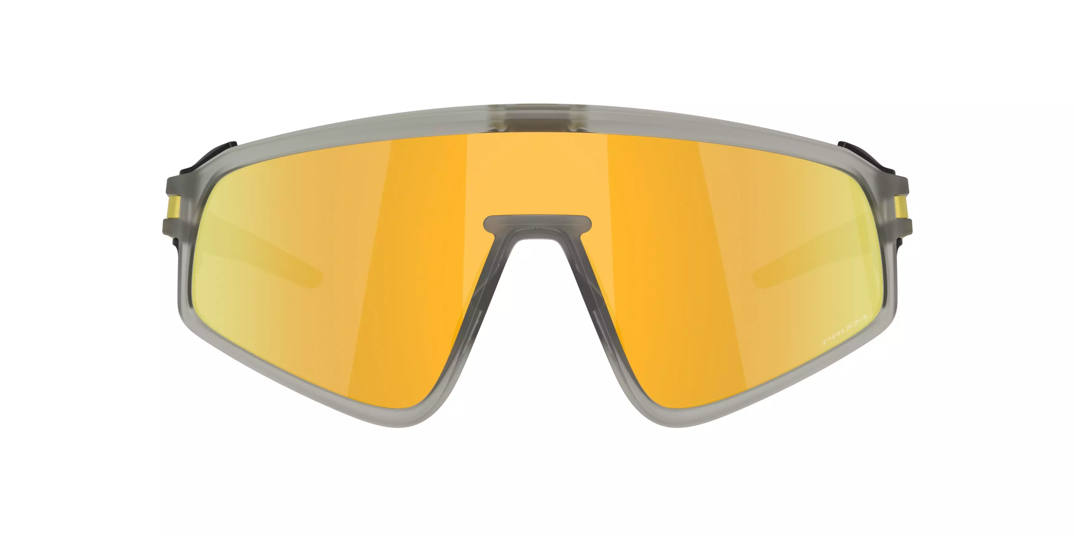 Oakley Latch Panel Prizm 24K Sunglasses – Matte Grey Ink - GREY/GOLD
