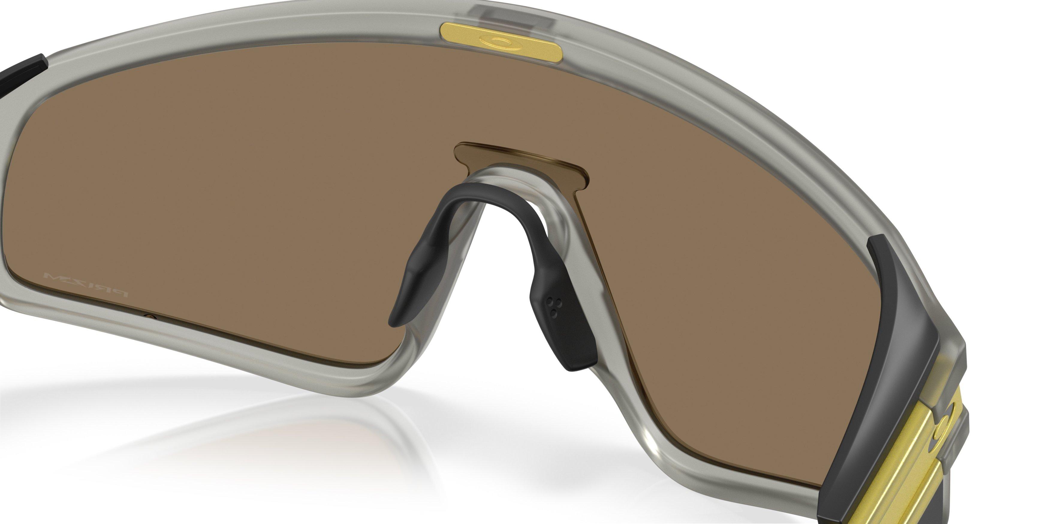 Oakley Latch Panel Prizm 24K Sunglasses &ndash; Matte Grey Ink - GREY/GOLD Thumbnail View 5
